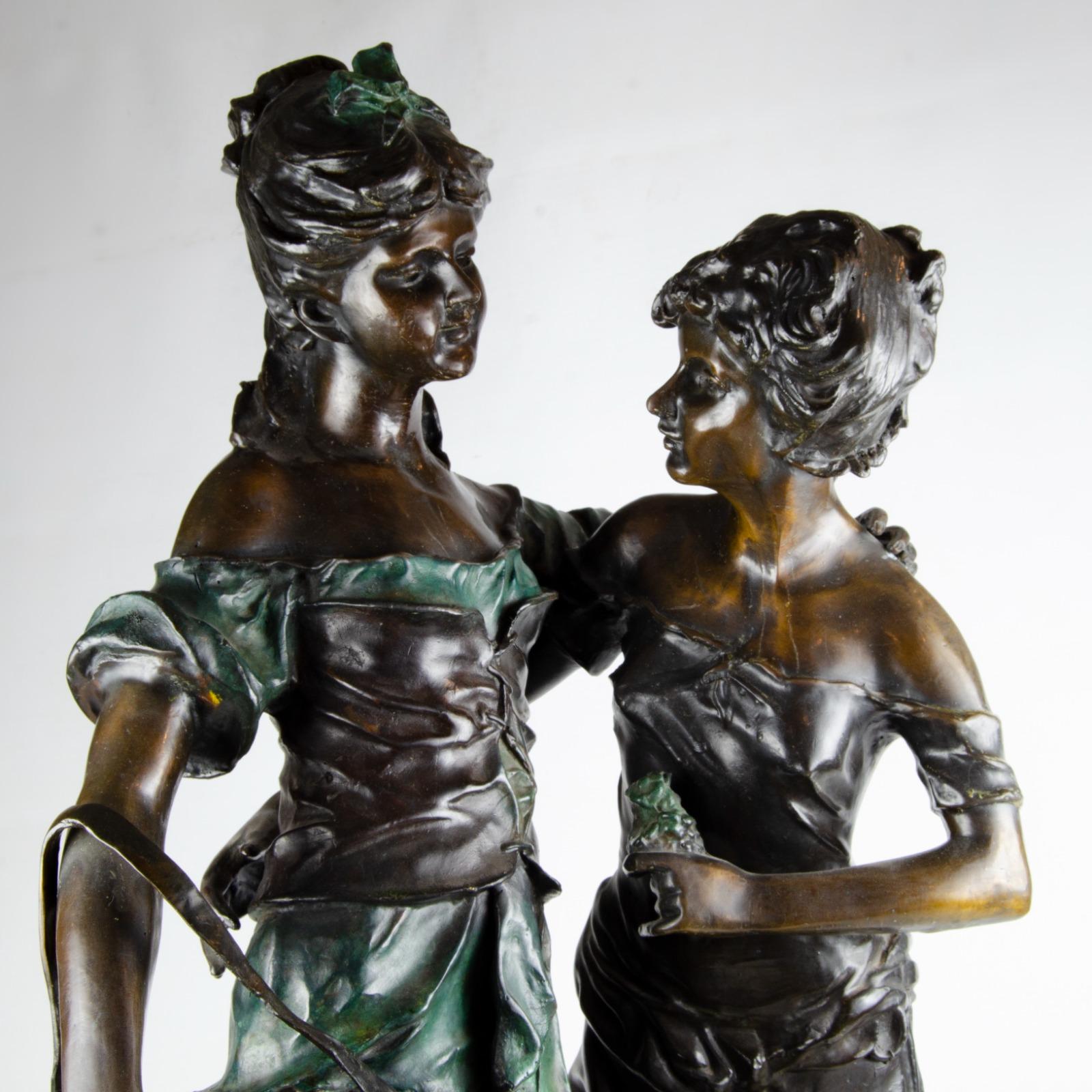 Moreau zugeschriebene Bronzeskulptur 