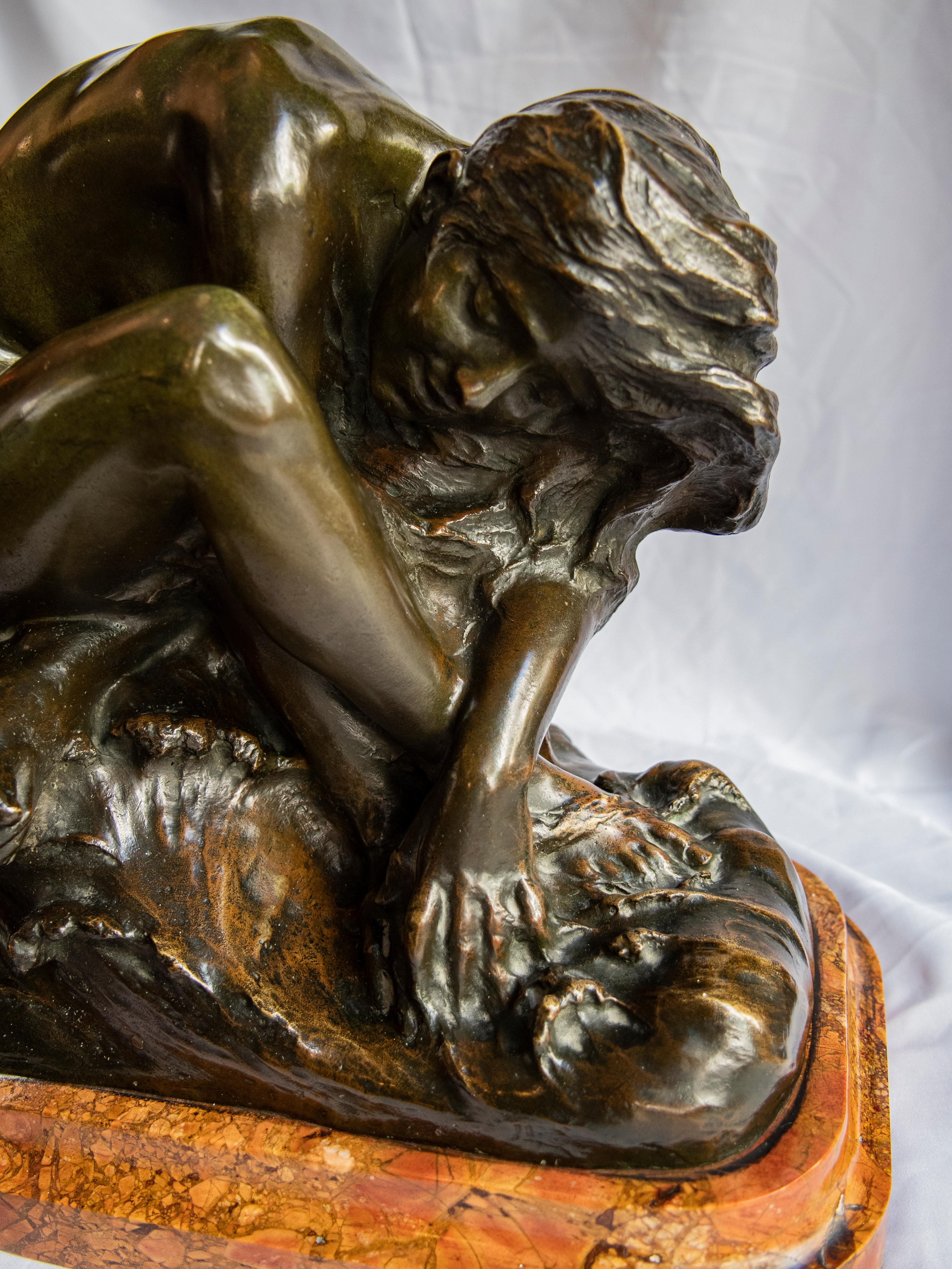 Francese Scultura in bronzo, 