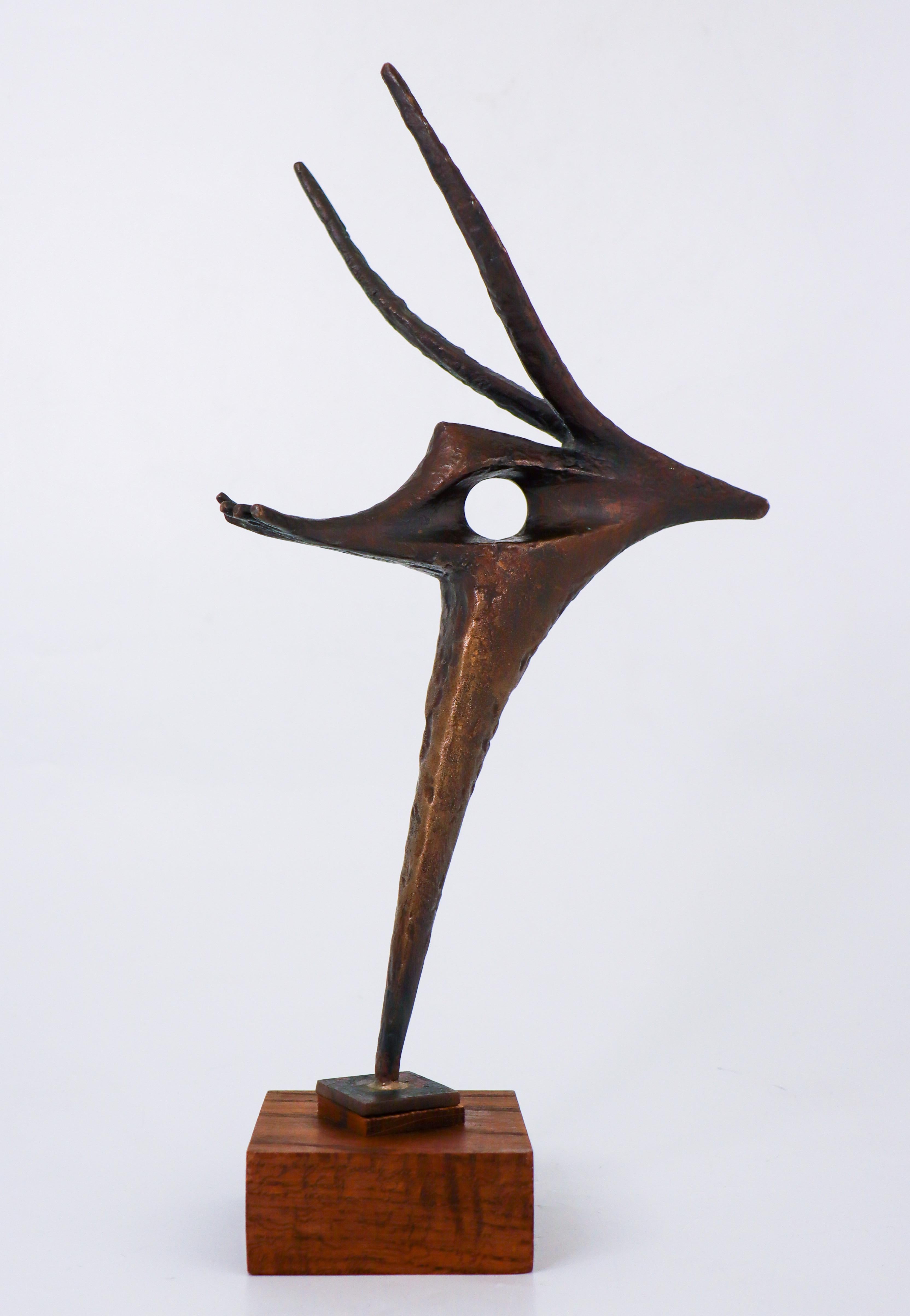 Scandinavian Modern Bronze Sculpture - Bengt Amundin 1957 