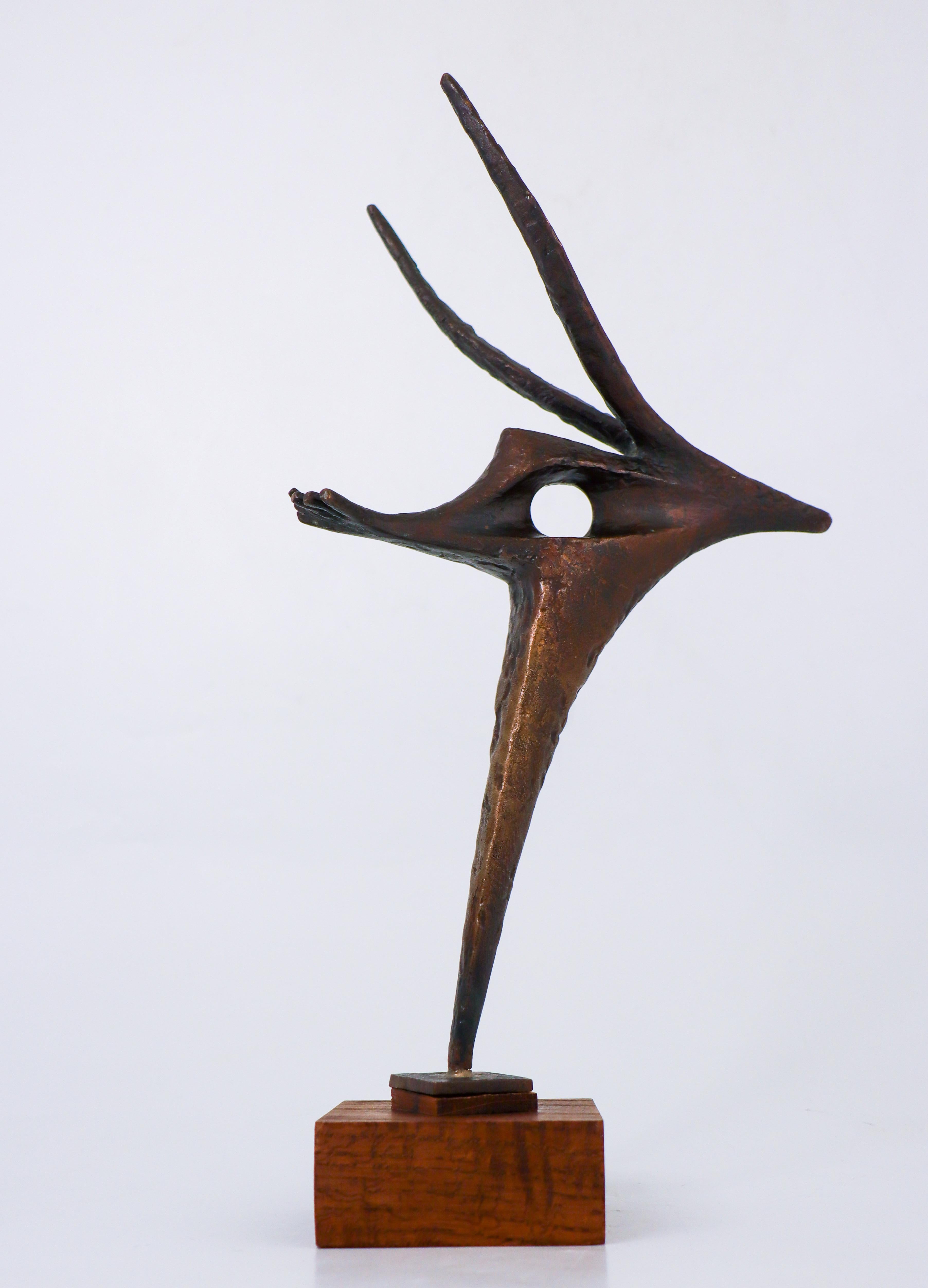 Suédois Sculpture en bronze - Bengt Amundin 1957 