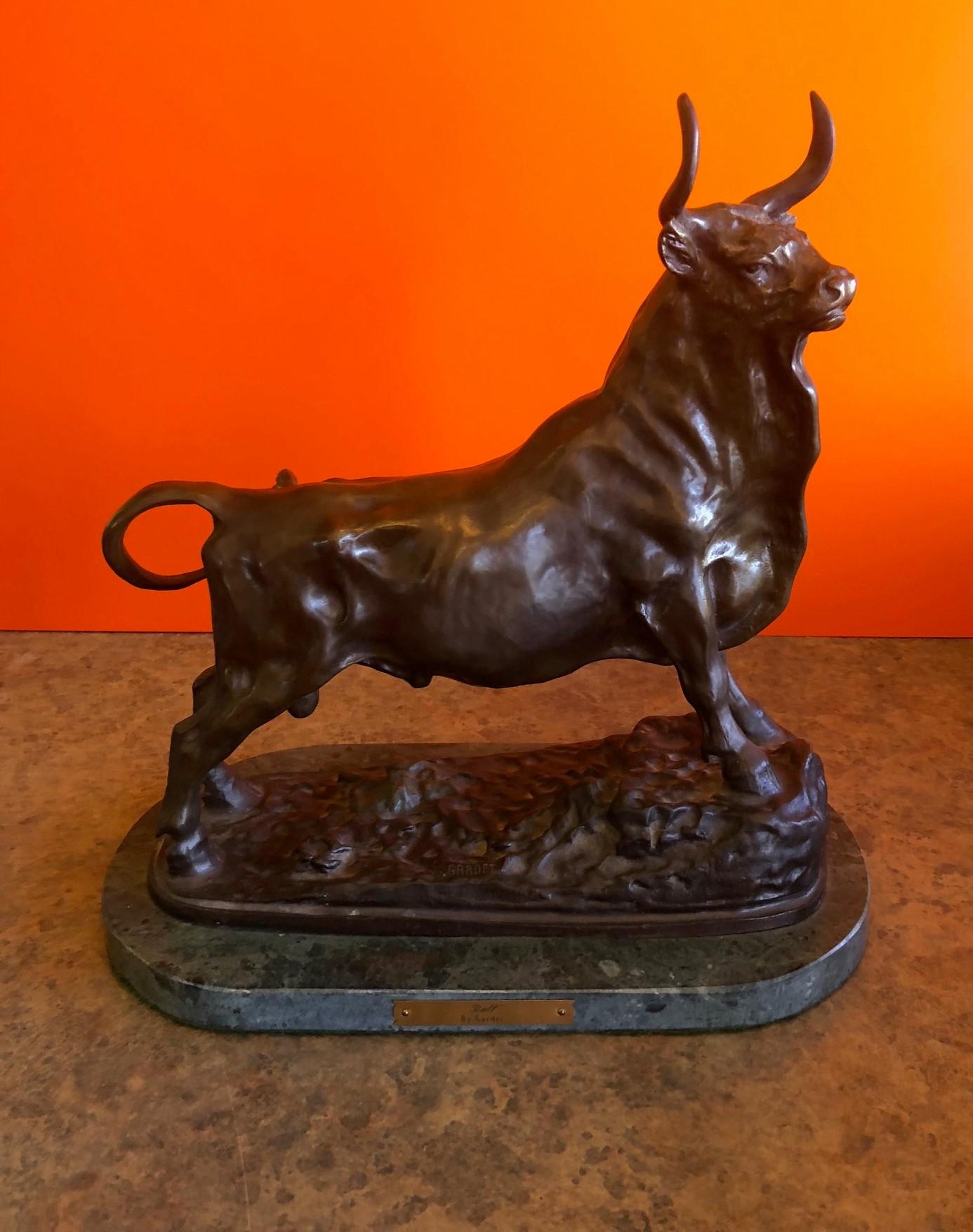 Sculpture en bronze 