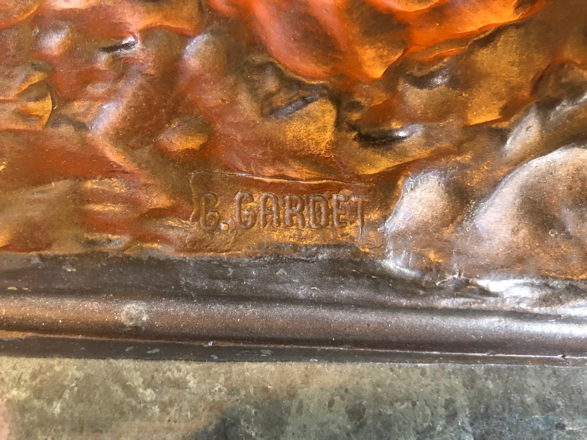 Sculpture en bronze 
