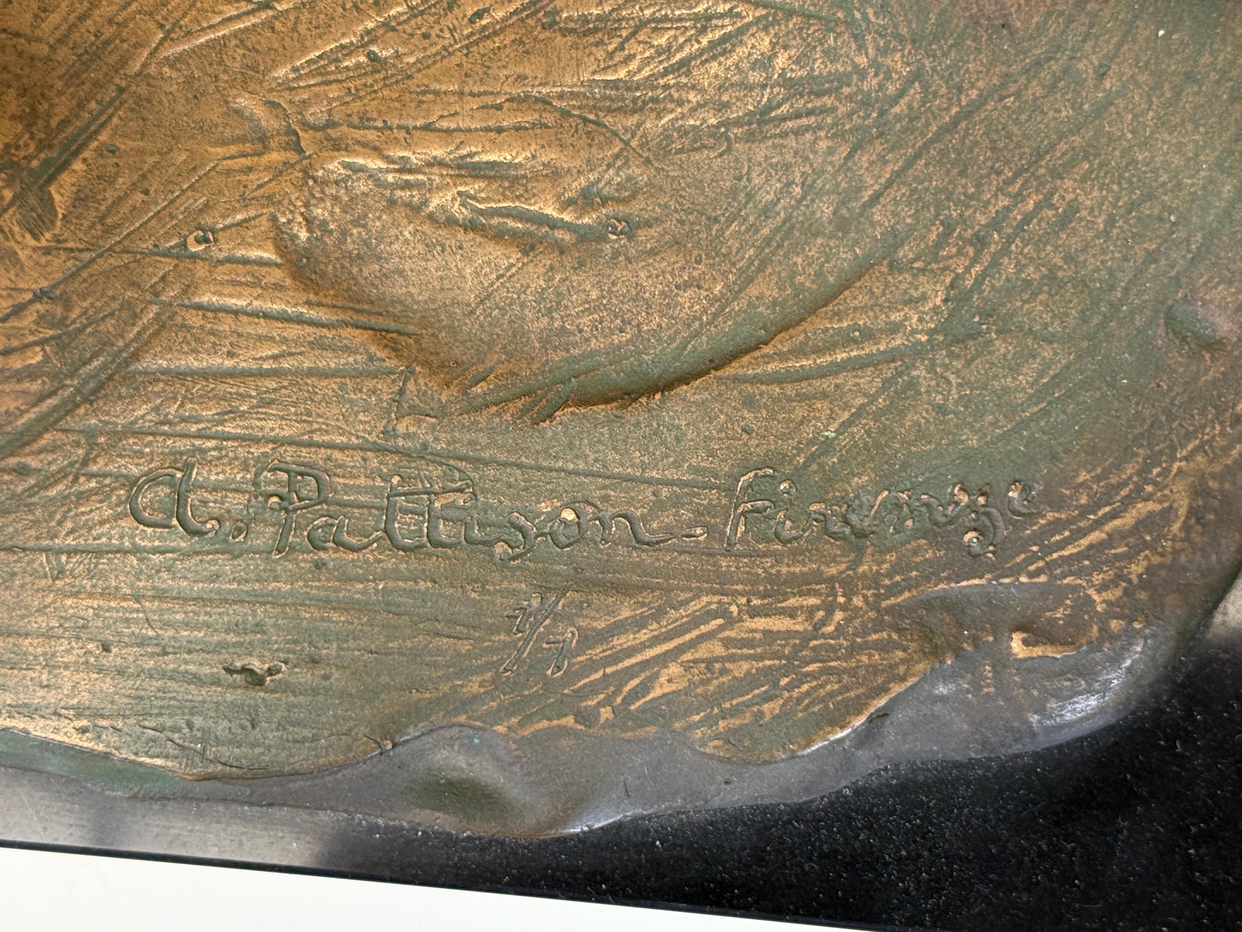 Scultura in bronzo di Abbott Pattinson in vendita 6