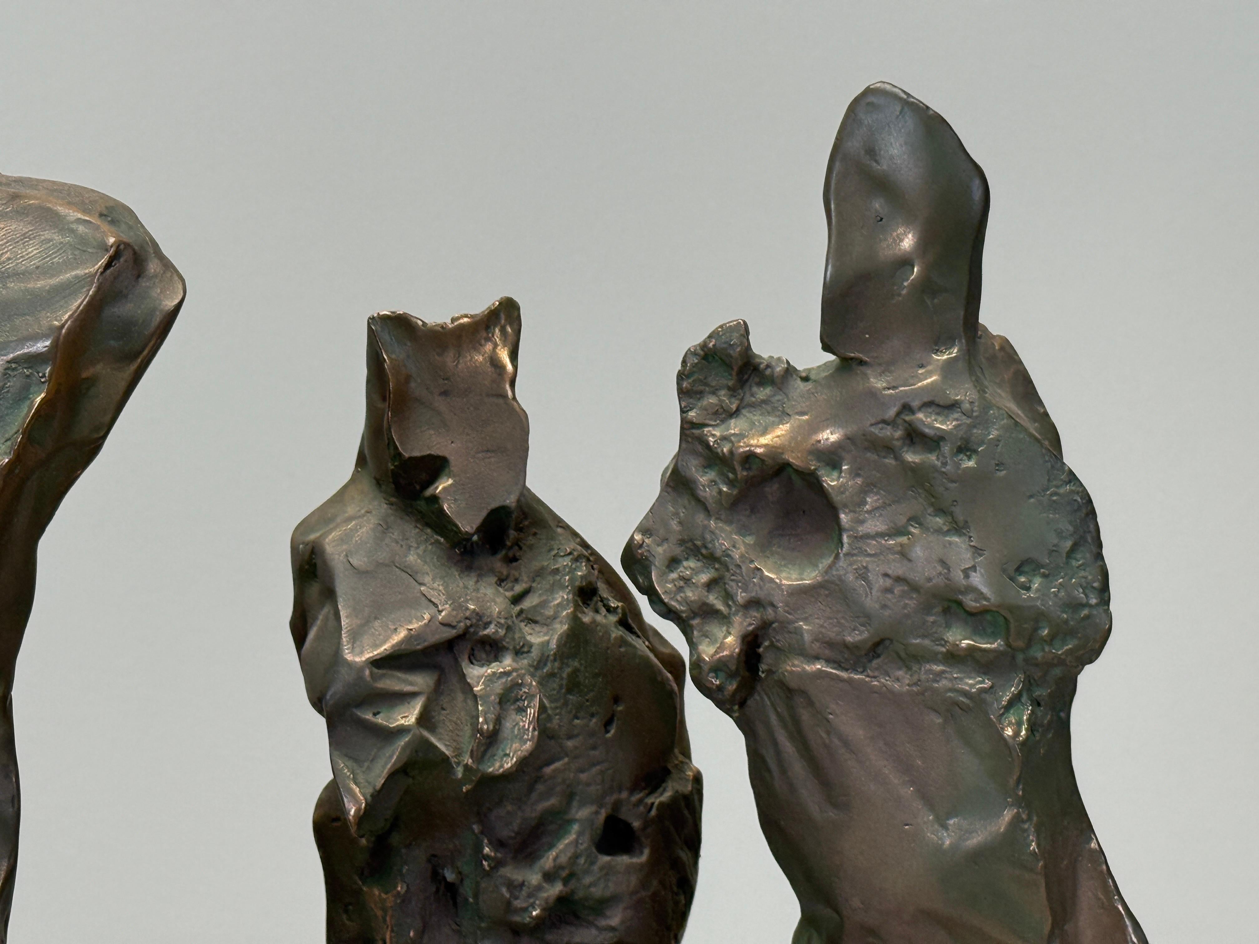 Metà XX secolo Scultura in bronzo di Abbott Pattinson in vendita