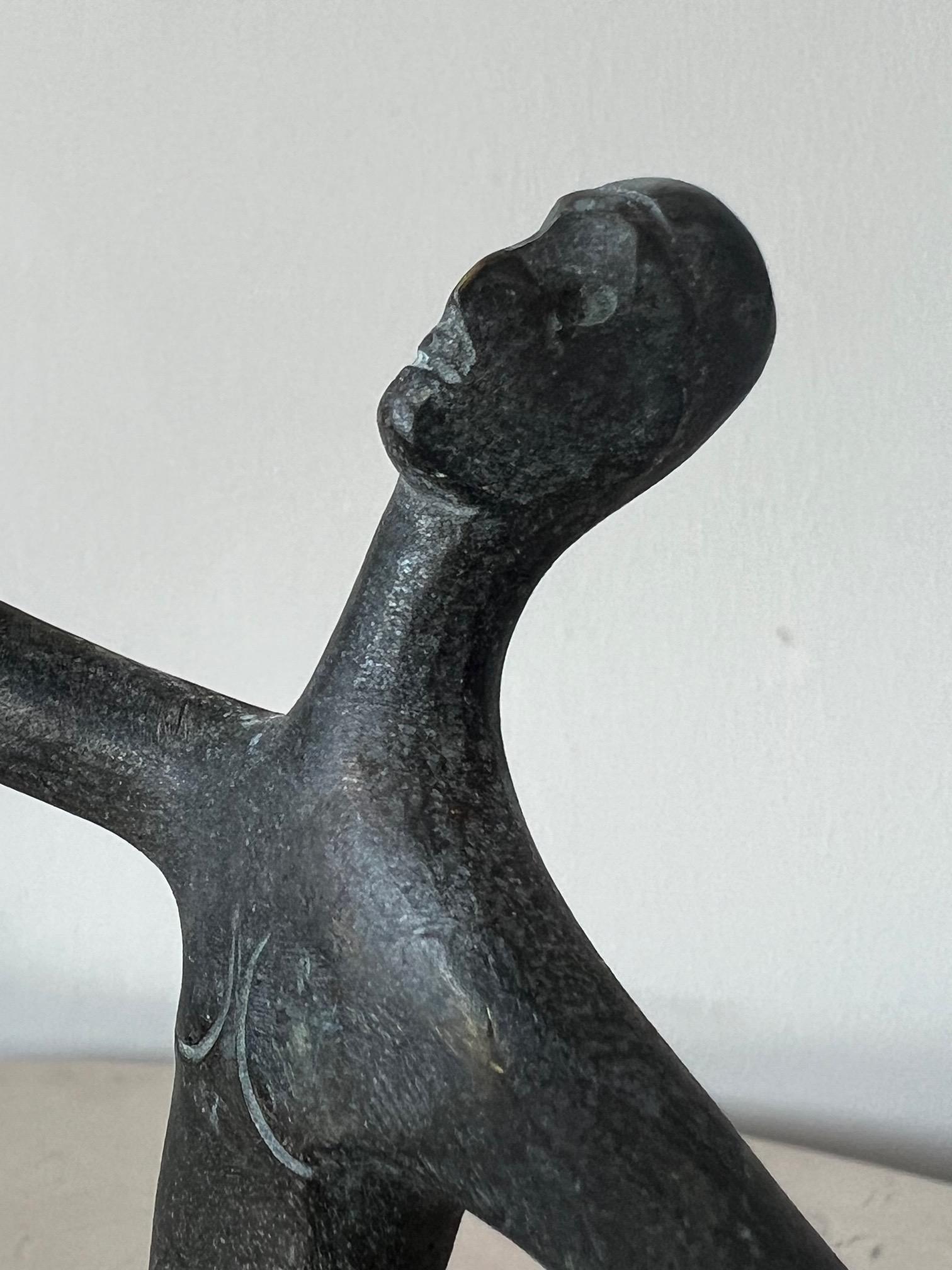 Bronze Sculpture by Anne Van Kleeck For Sale 1