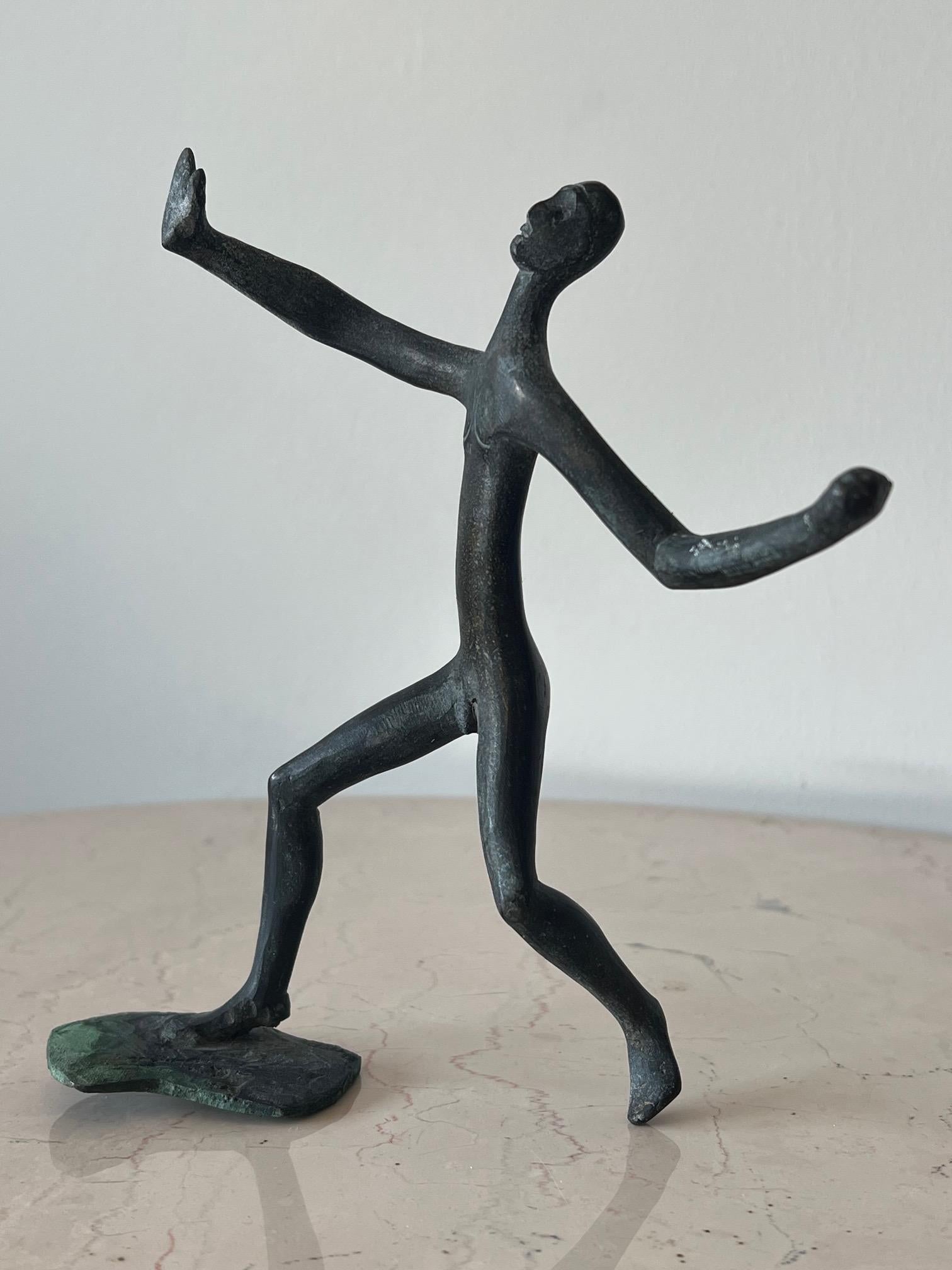 Bronze Sculpture by Anne Van Kleeck For Sale 2