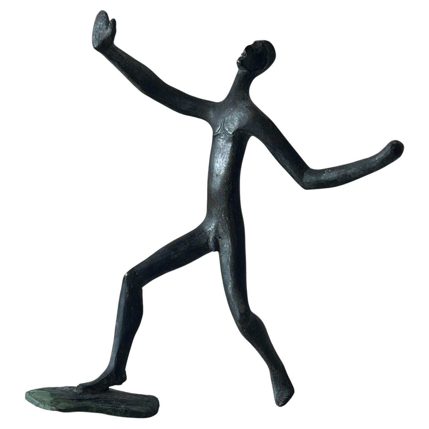 Bronze Sculpture by Anne Van Kleeck For Sale