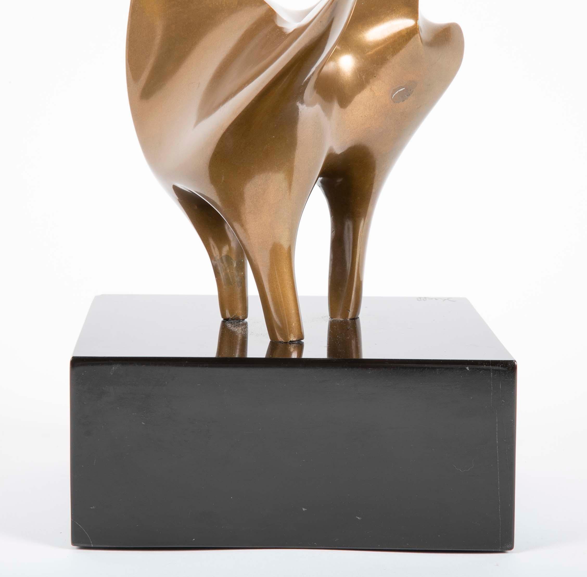 Canadian Bronze Sculpture by Antonio Grediaga Kieff