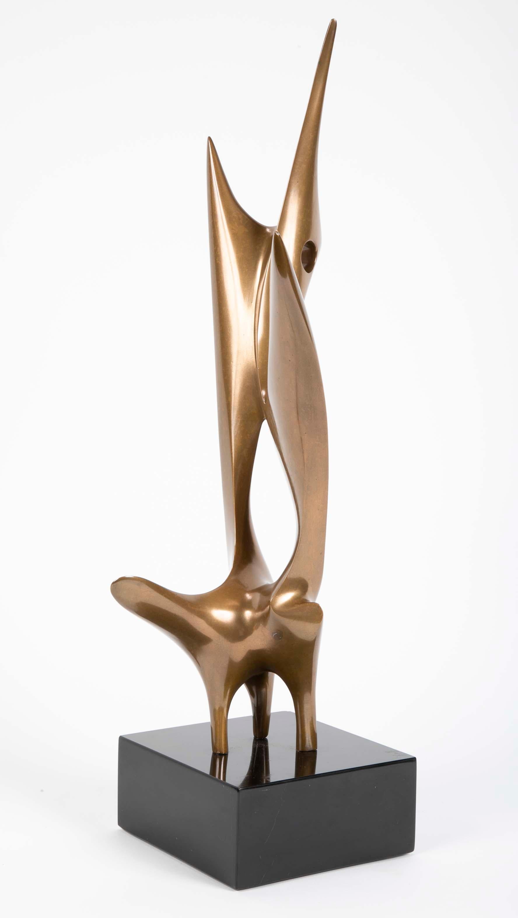 Bronze Sculpture by Antonio Grediaga Kieff In Good Condition In Stamford, CT
