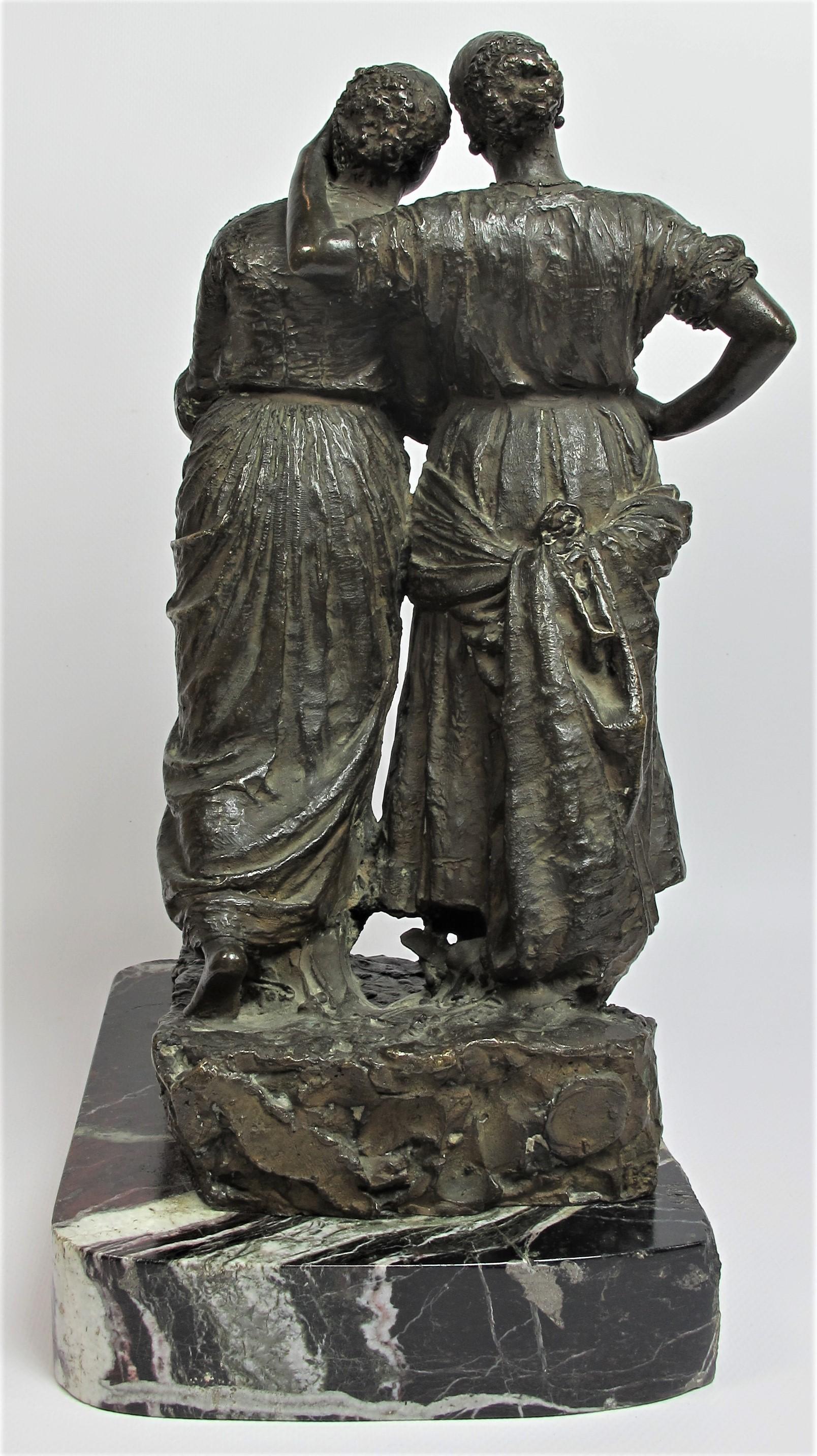 Bronzeskulptur von Costantino Barbella, „„Love Song“ (Italienisch) im Angebot