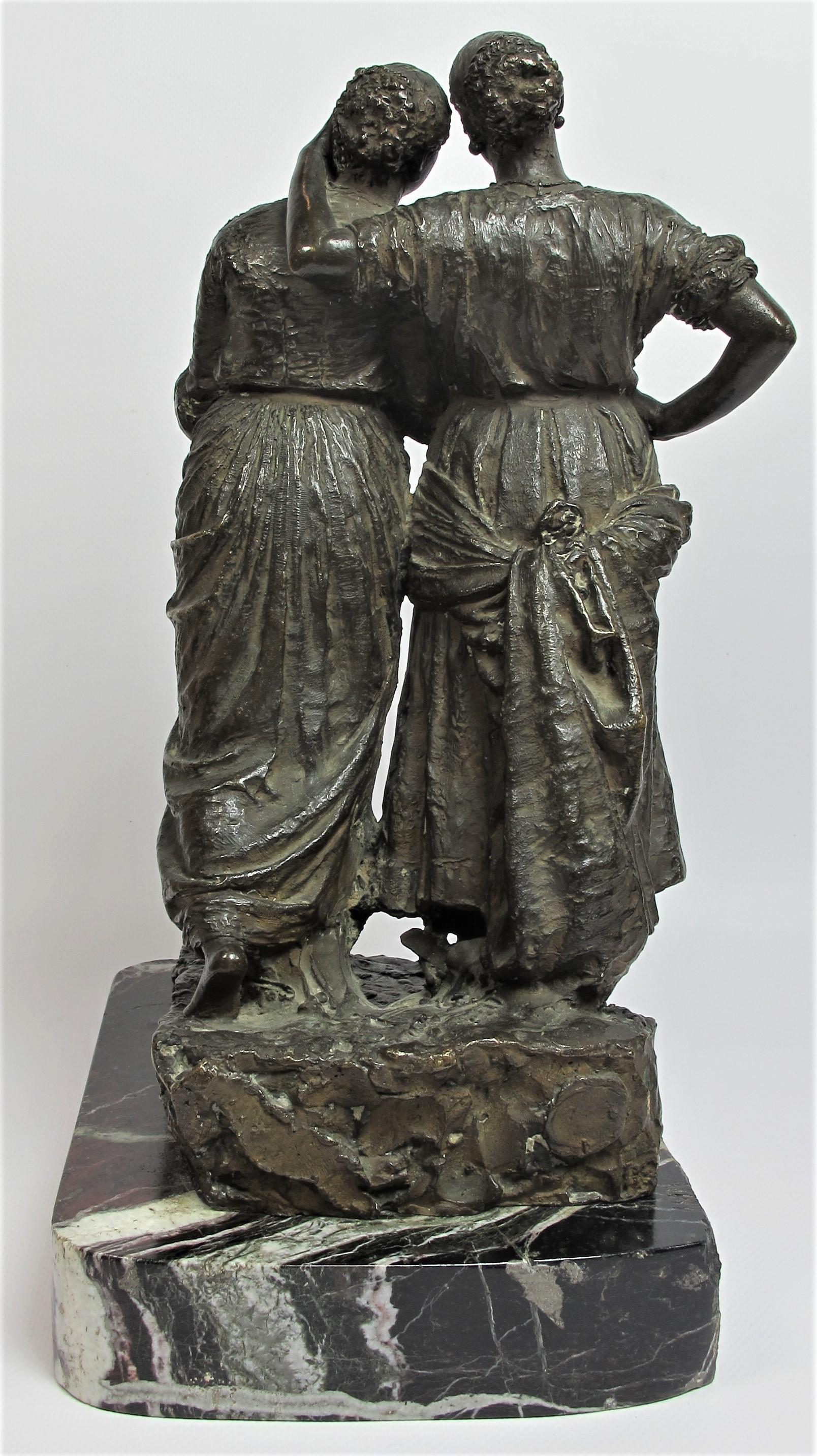 Italian Bronze Sculpture by Costantino Barbella, 