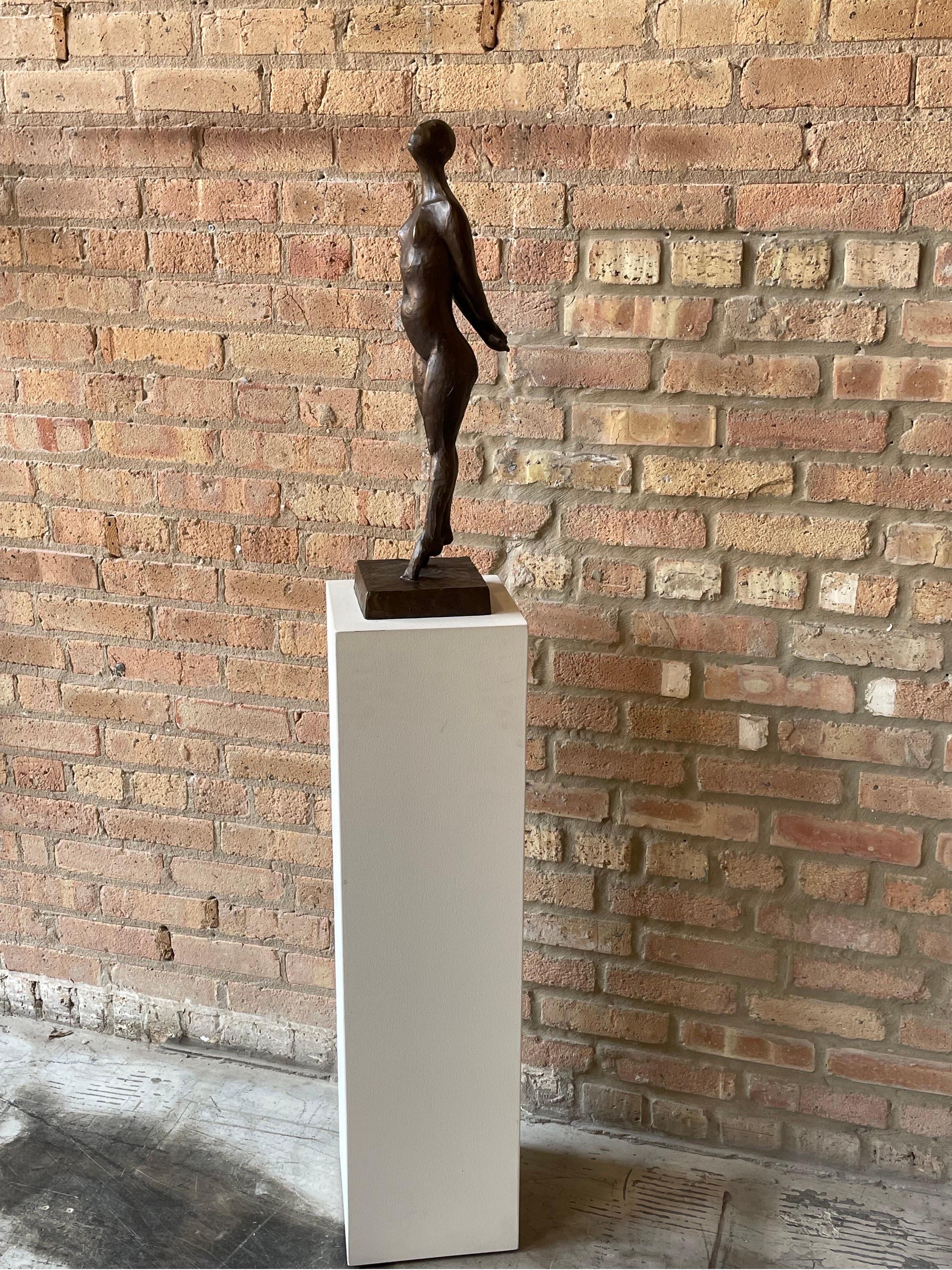 This is a lovely bronze sculpture titled “small dancer” 4/24 by Curt Brill in 1997
The sculpture was purchased in New Mexico.