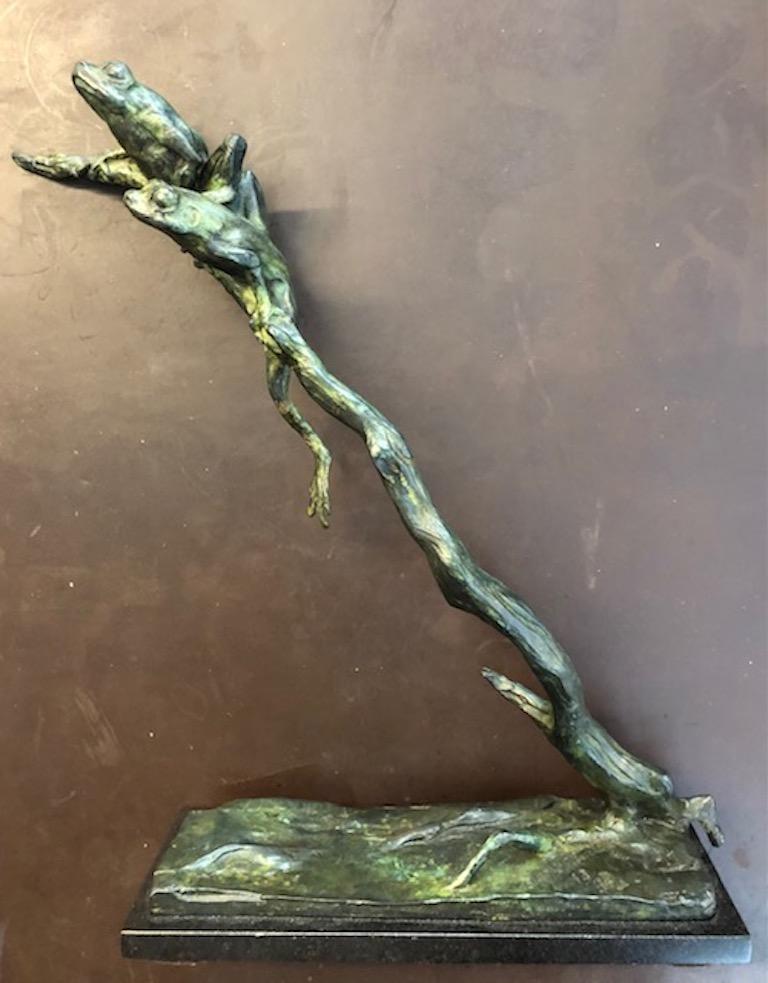 Dan Ostermiller è uno scultore americano noto soprattutto per le sue rappresentazioni di animali. Dal 2012 è presidente della National Sculpture Society. An He risiede a Loveland, 
Colorado. 

Misure: 9