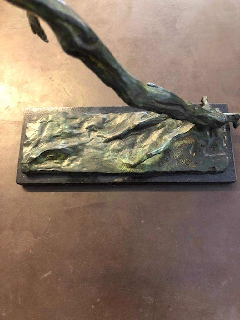 Bronze Sculpture en bronze de Dan Ostermiller en vente