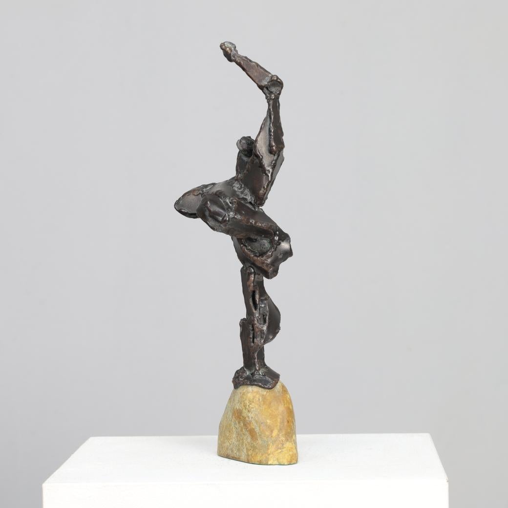Bronze-Skulptur des niederländischen Künstlers Hugo Hol, 1970er Jahre (Sonstiges) im Angebot