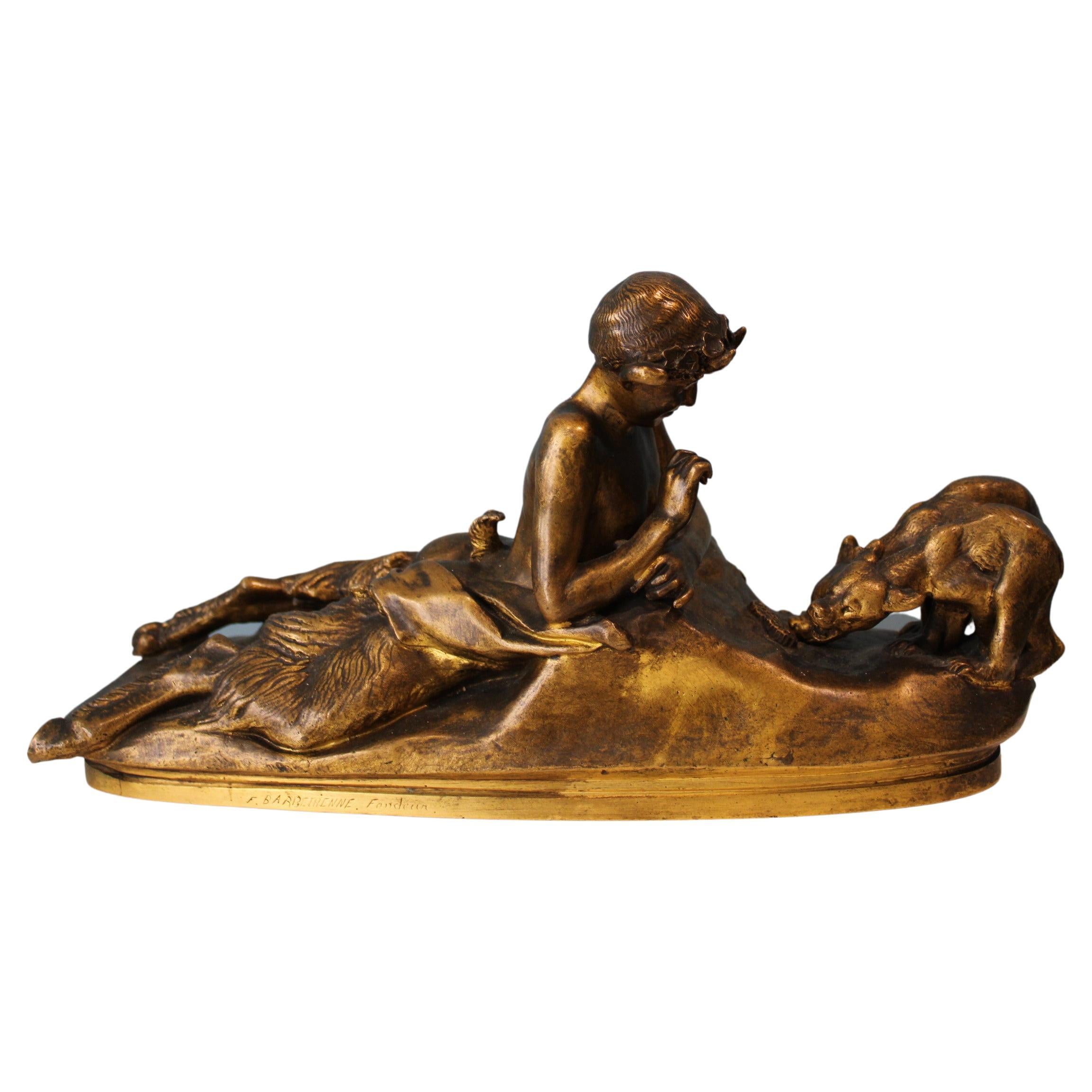 Sculpture en bronze d
Emmanuel Fremiet