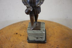 Sculpture en bronze d'Ernst Beck "The Drinker" ou la figure littéraire de Falstaff