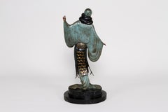 Bronze Sculpture by Erte "Une Soirée En 1921"