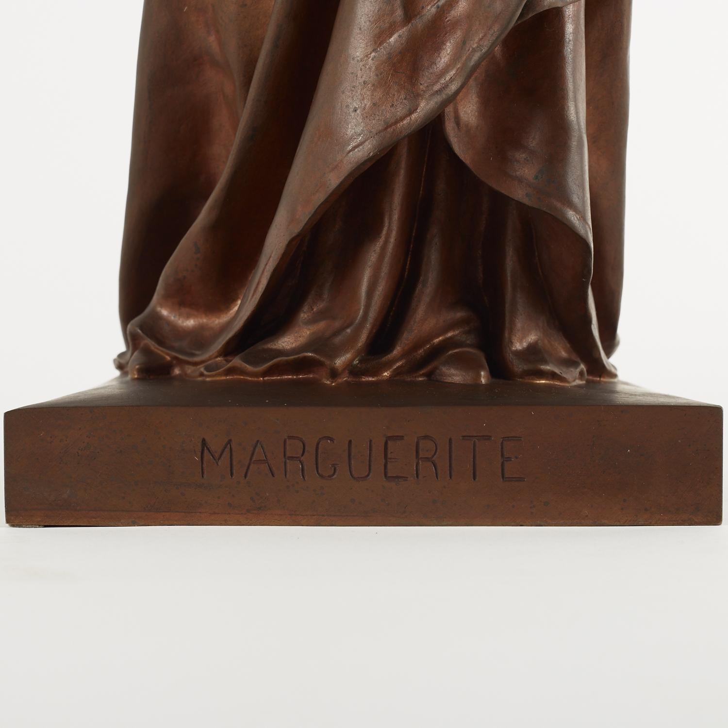 Scultura in bronzo di Eugène Aizelin, XIX secolo, periodo di Napoleone III. in vendita 5