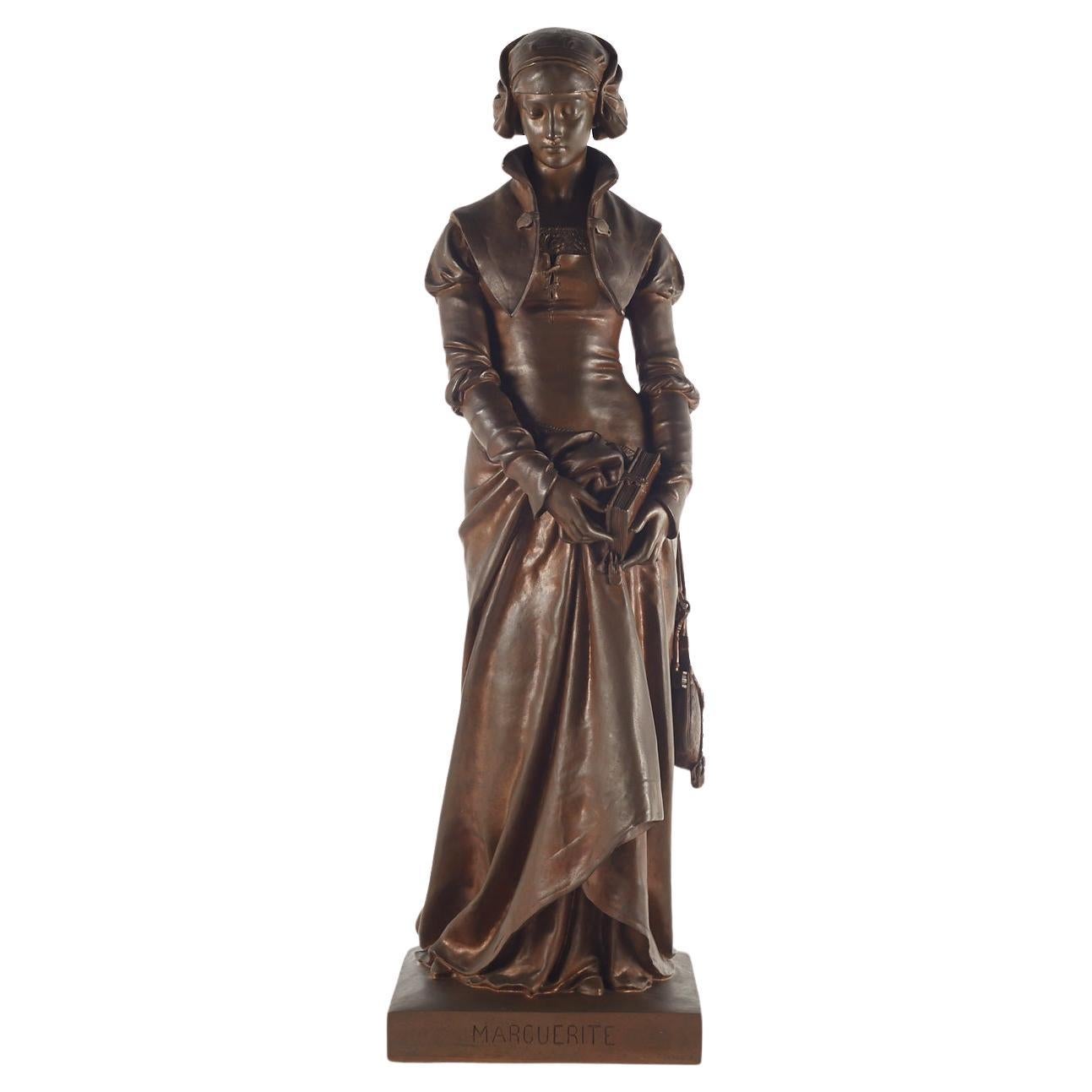 Bronze sculpture by Eugène Aizelin, 19th century, Napoleon III period.