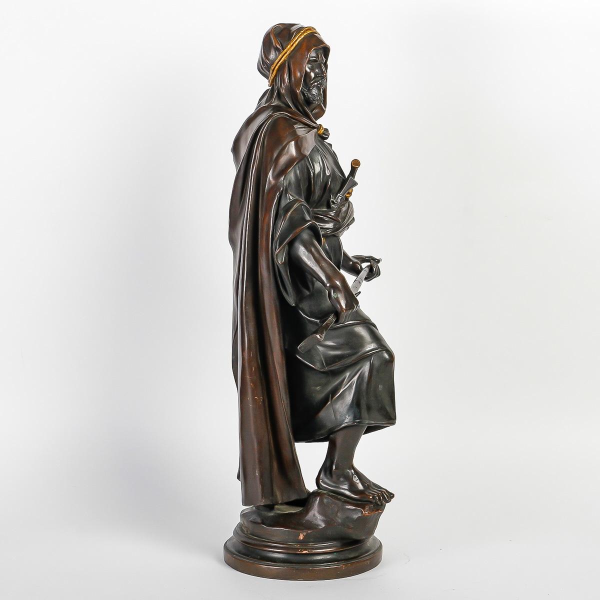 19th Century Bronze Sculpture by Franz Bergmann, 