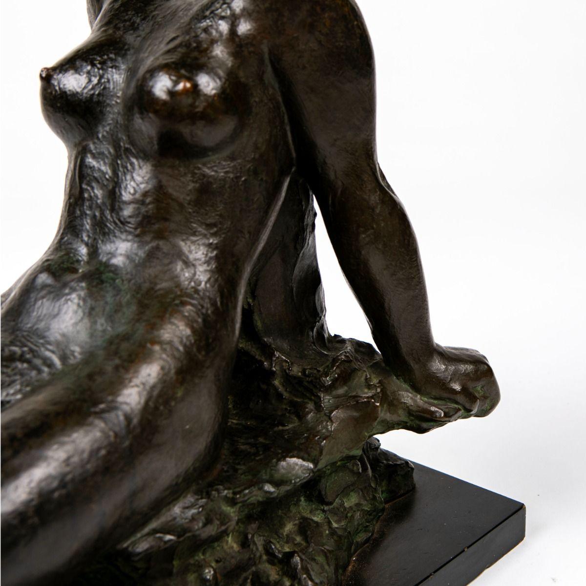 Scultura in bronzo di Gerhard Henning - 