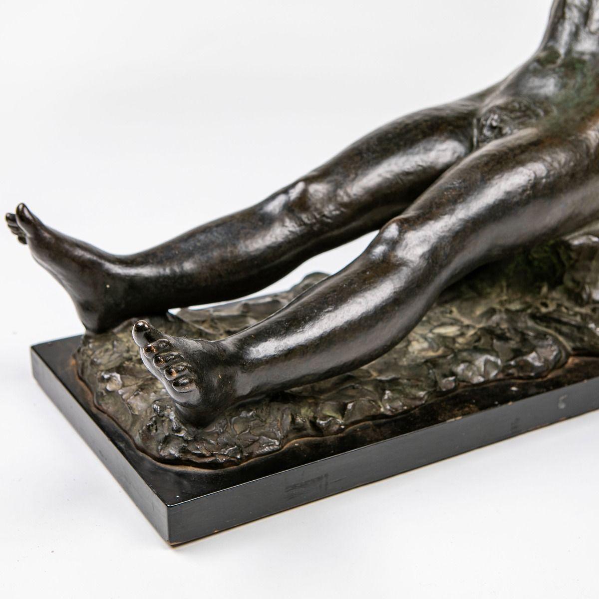 Scultura in bronzo di Gerhard Henning - 