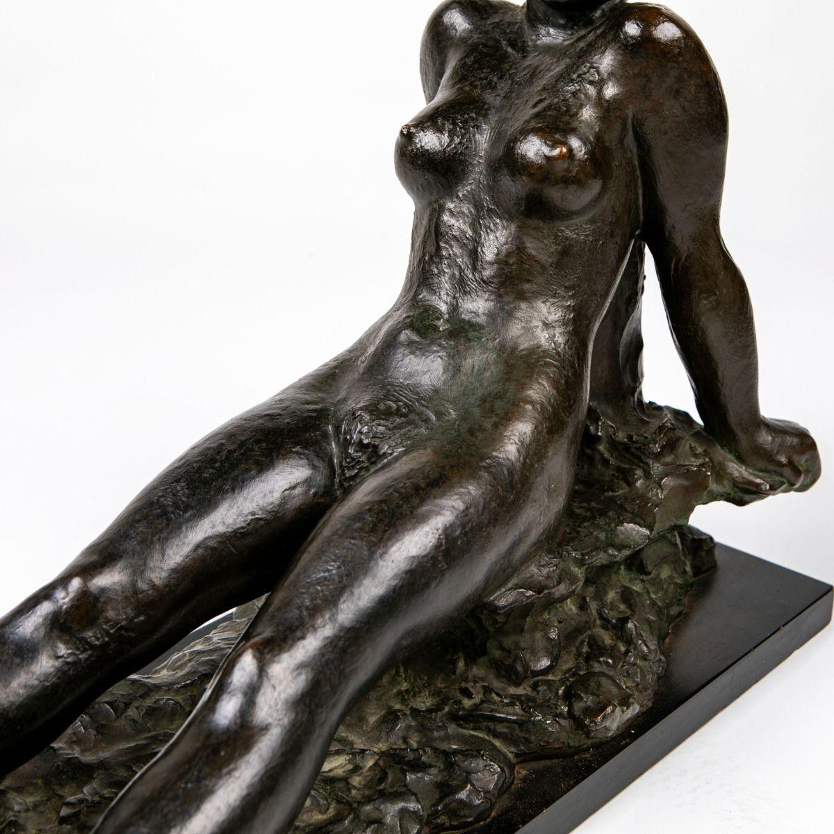 Scultura in bronzo di Gerhard Henning - 