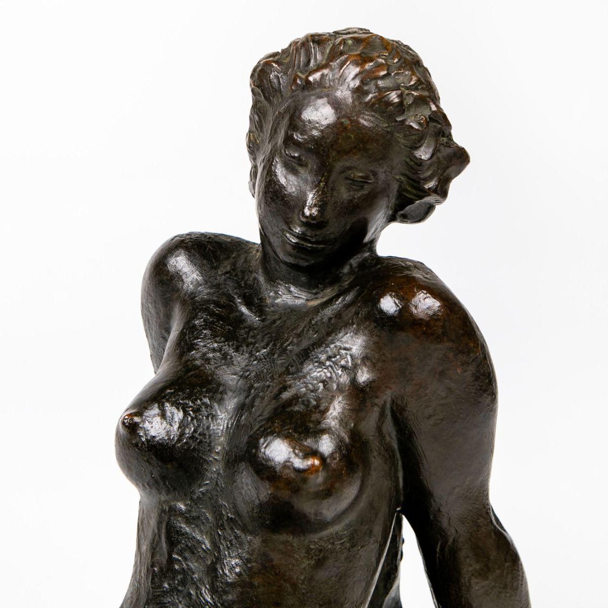 Scultura in bronzo di Gerhard Henning - 