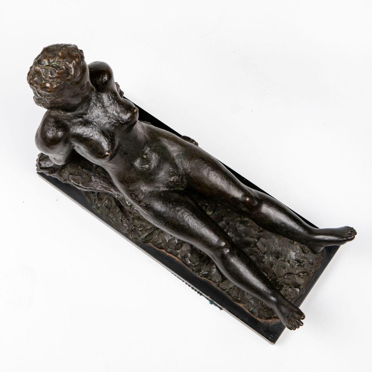 Scultura in bronzo di Gerhard Henning - 