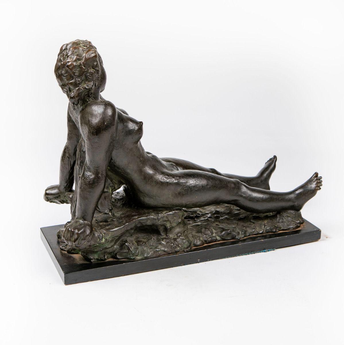 Scultura in bronzo di Gerhard Henning - 