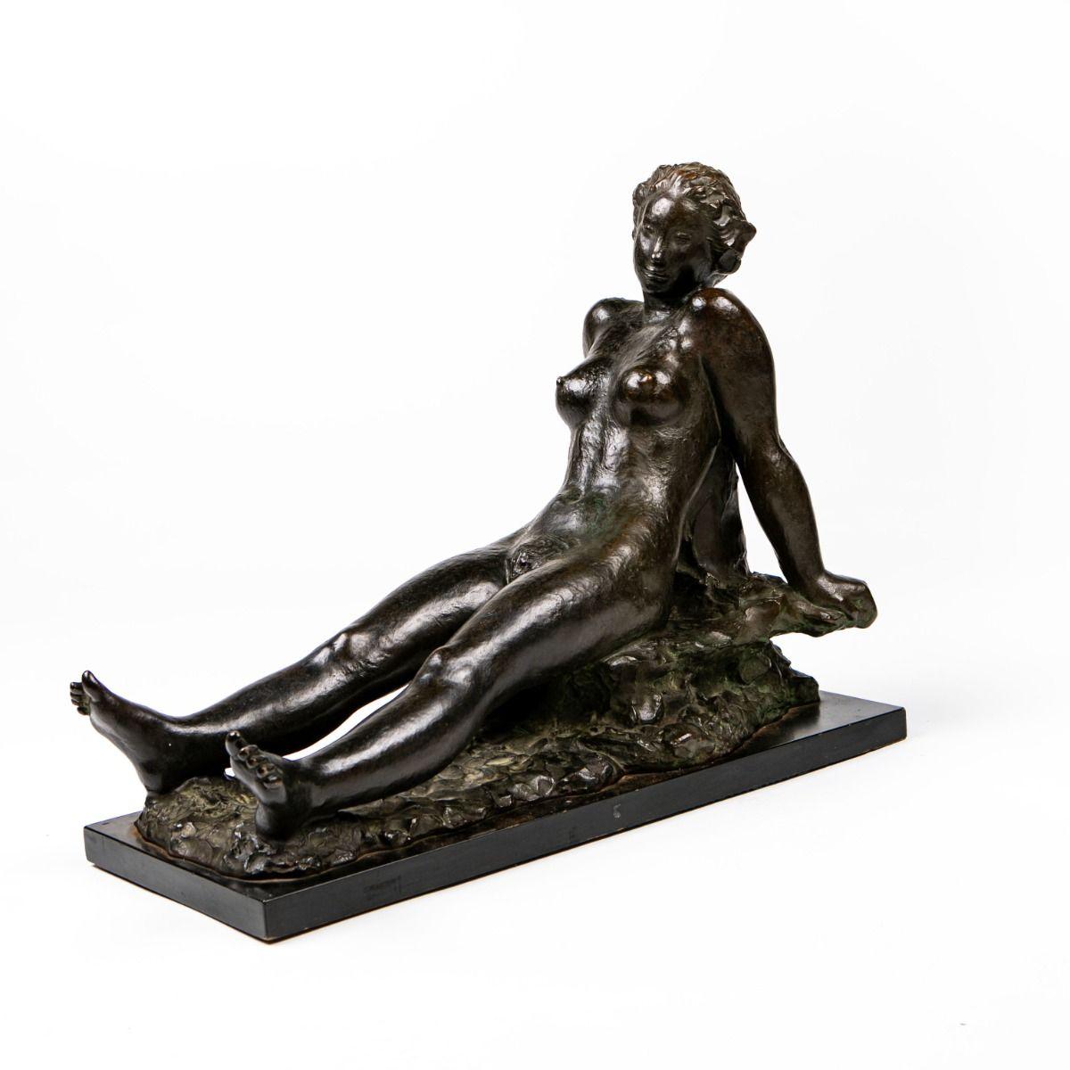 Scultura in bronzo di Gerhard Henning - 