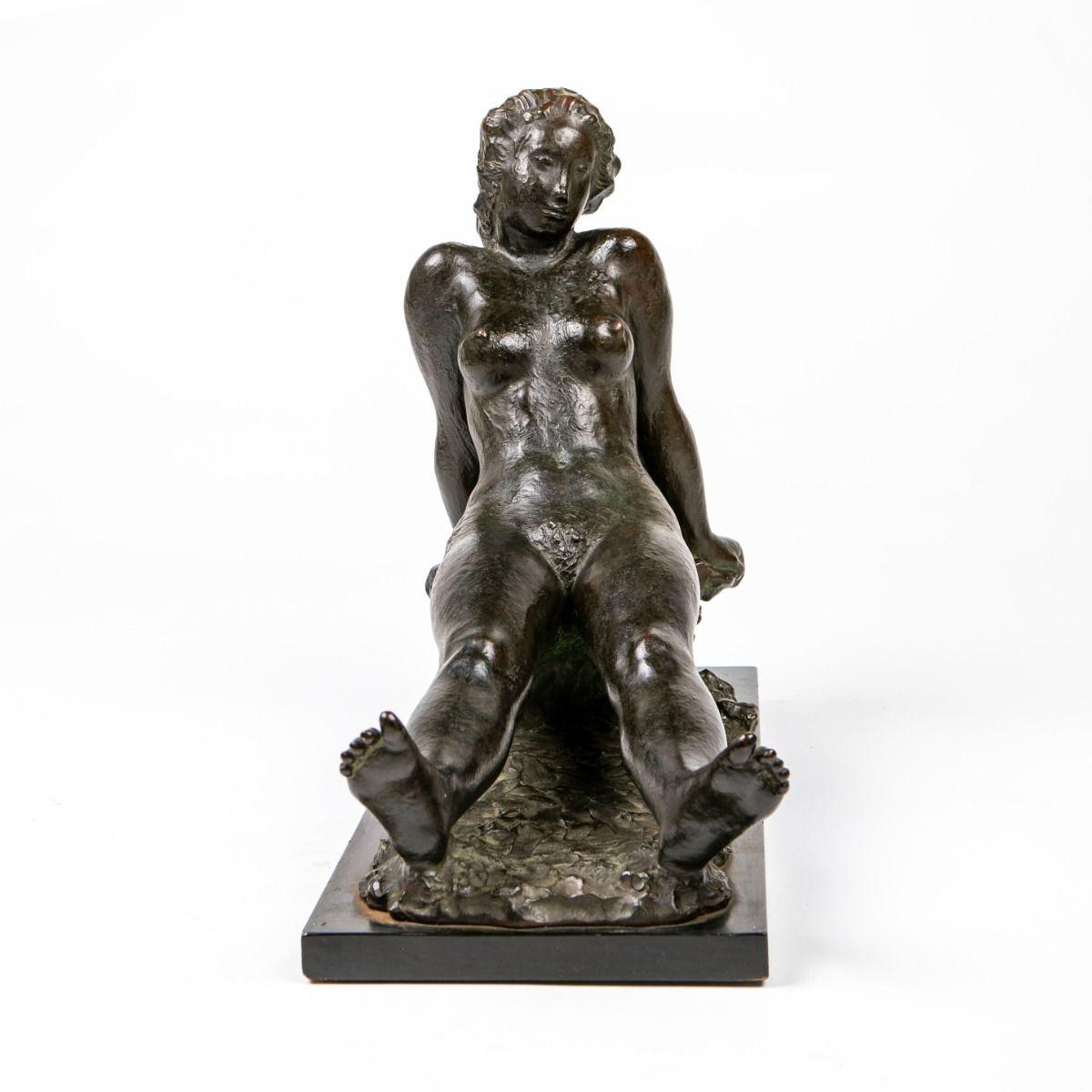 Scultura in bronzo di Gerhard Henning - 