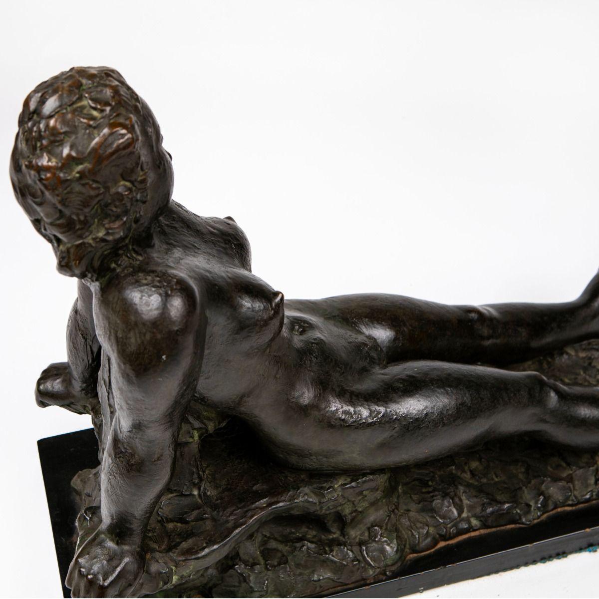 Bronzo Scultura in bronzo di Gerhard Henning - 