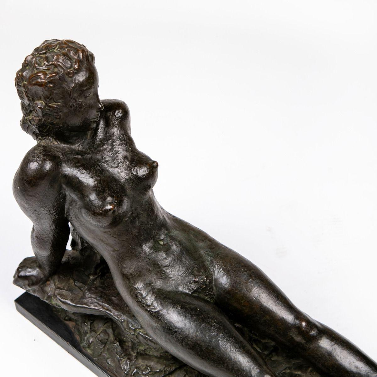 Scultura in bronzo di Gerhard Henning - 