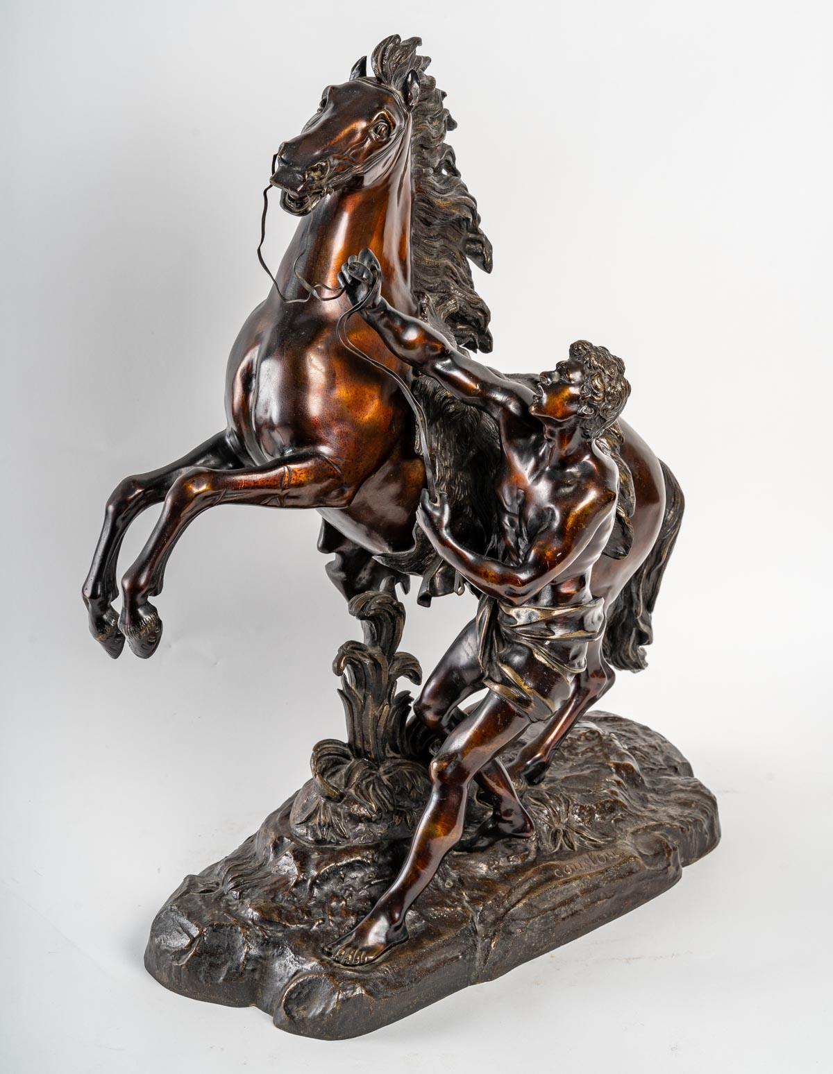 Bronze-Skulptur von Guillaume Coustou im Angebot 3