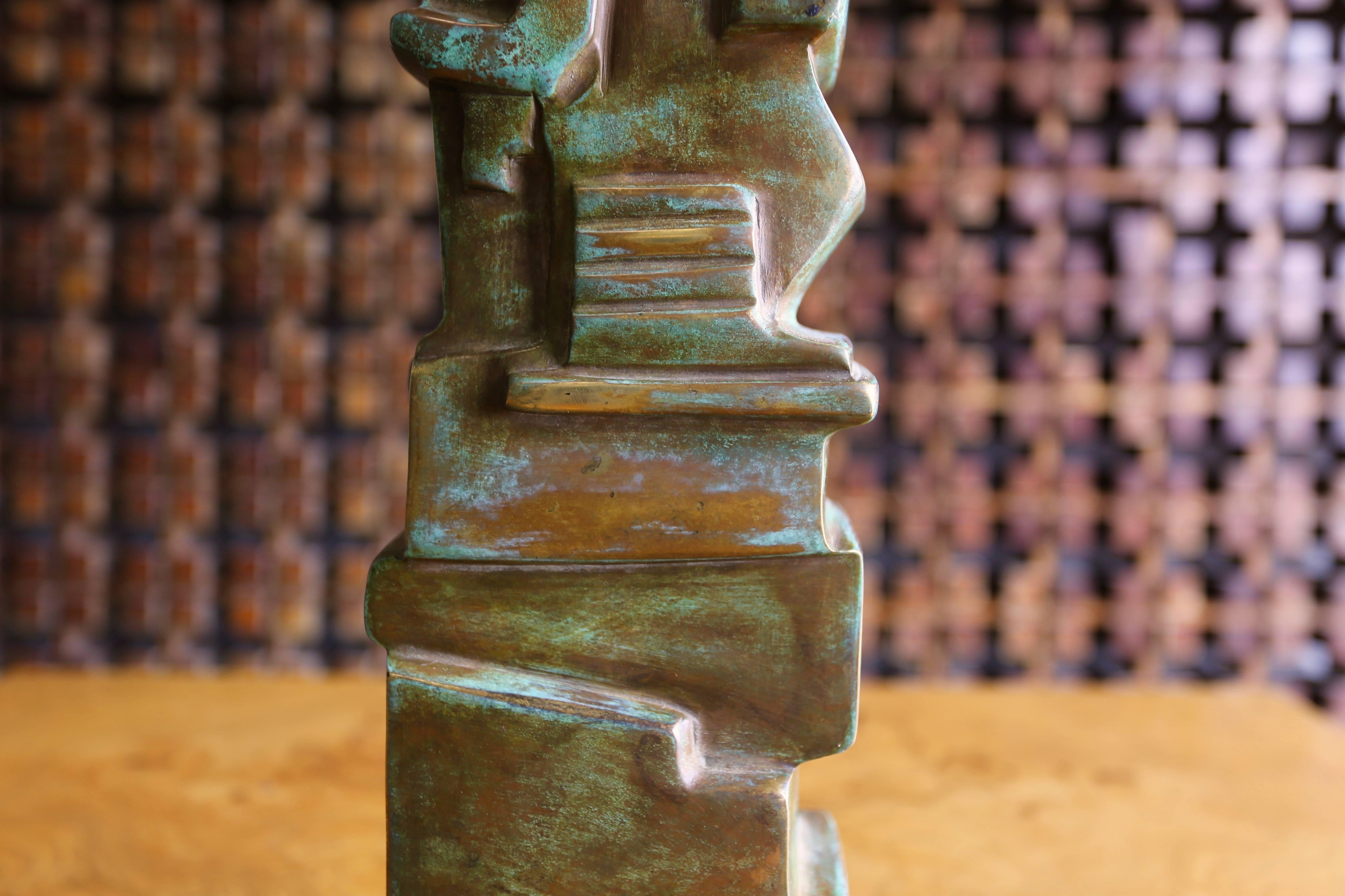 Bronze Sculpture by Gunther Gerzso, 1978 In Good Condition In Costa Mesa, CA