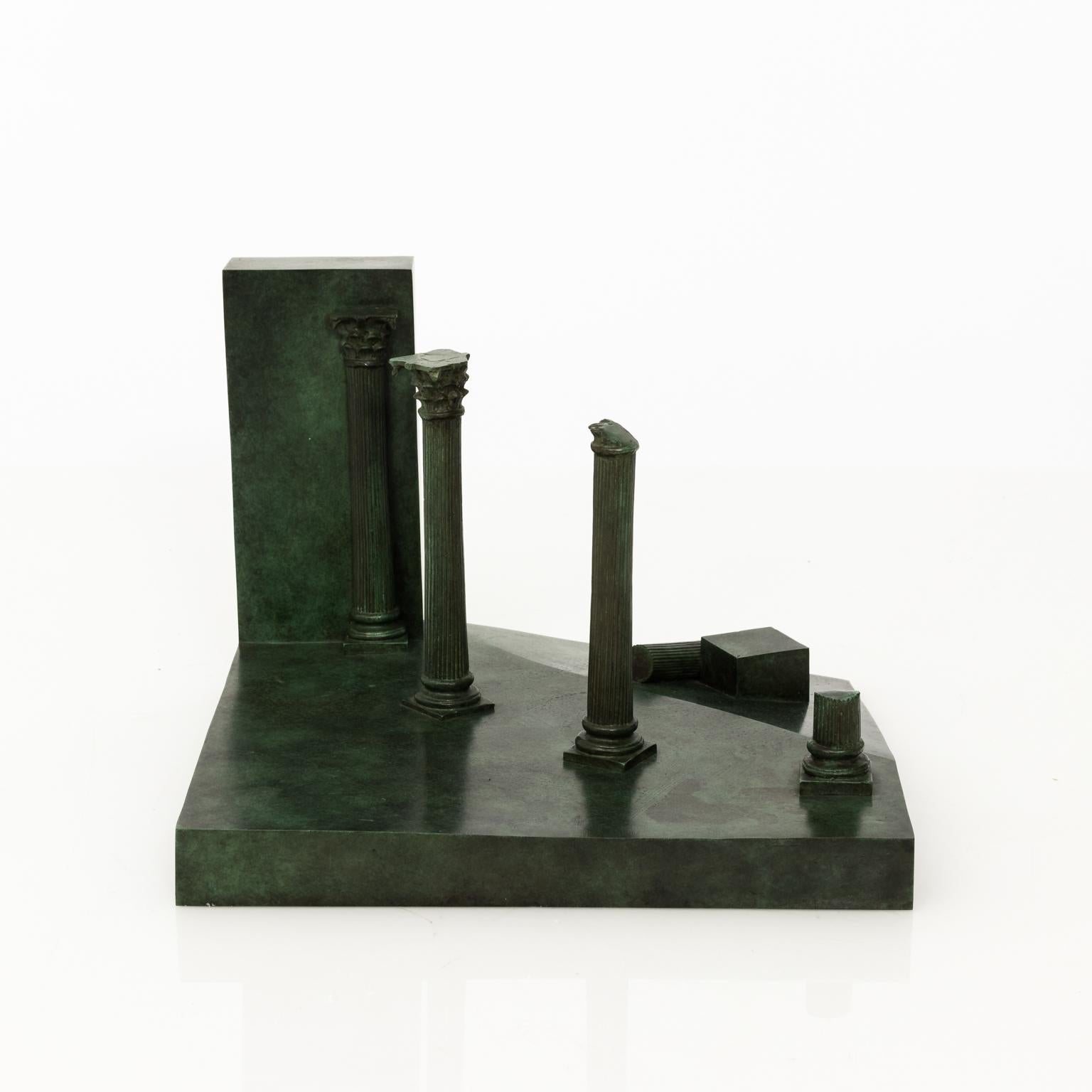 Modern Bronze Sculpture by Herk Van Tongeren For Sale