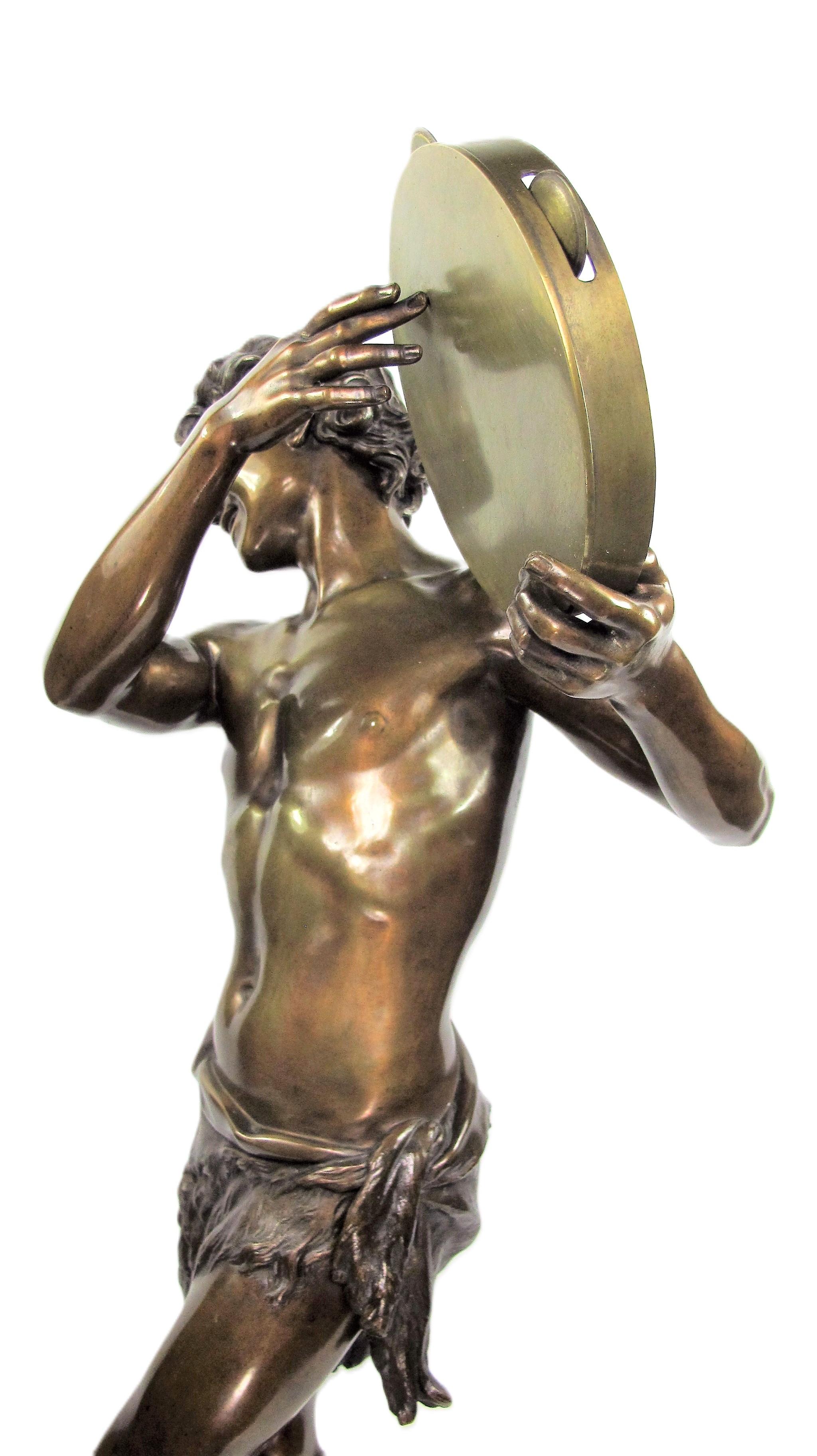 Bronze Sculpture by J-C Sanson (1833 – 1910), 