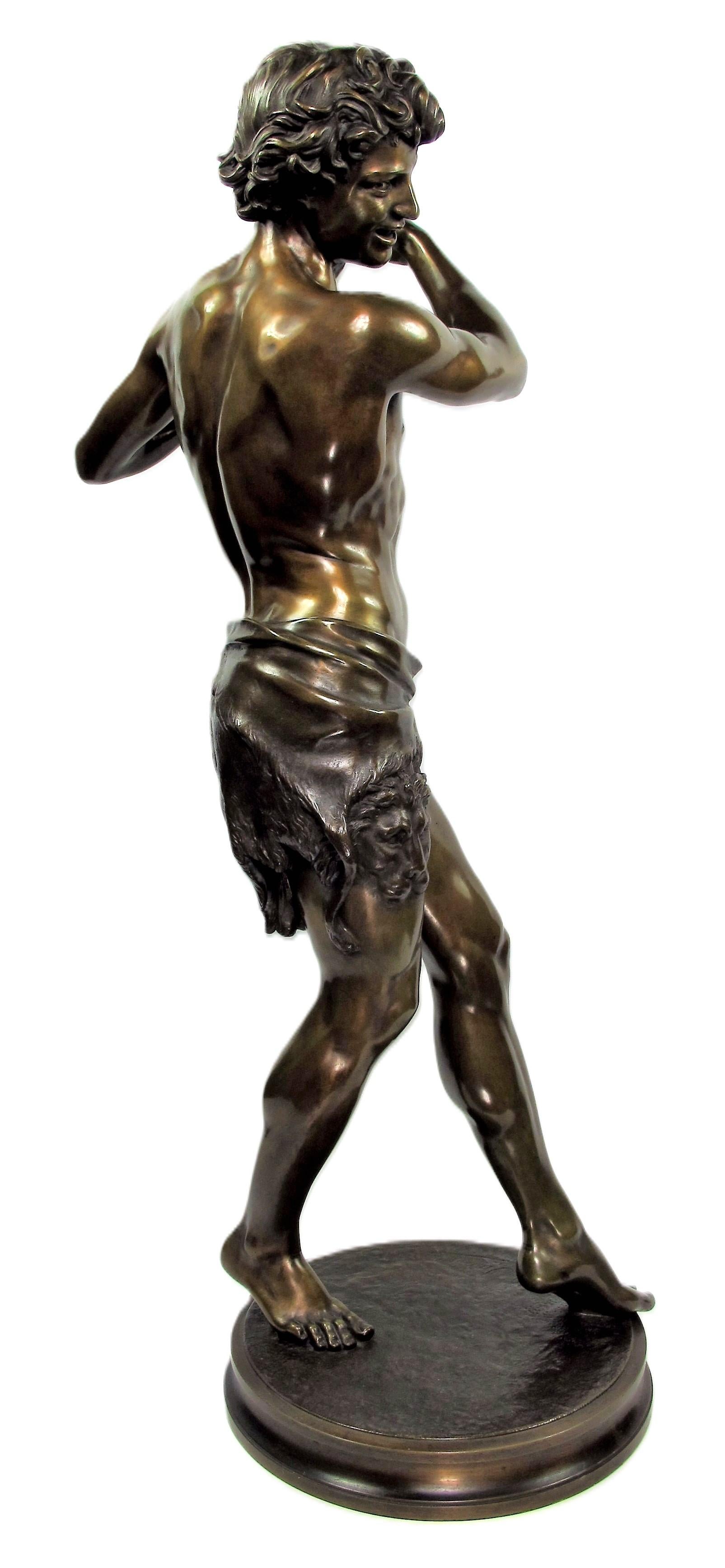 Bronze Sculpture by J-C Sanson (1833 – 1910), 