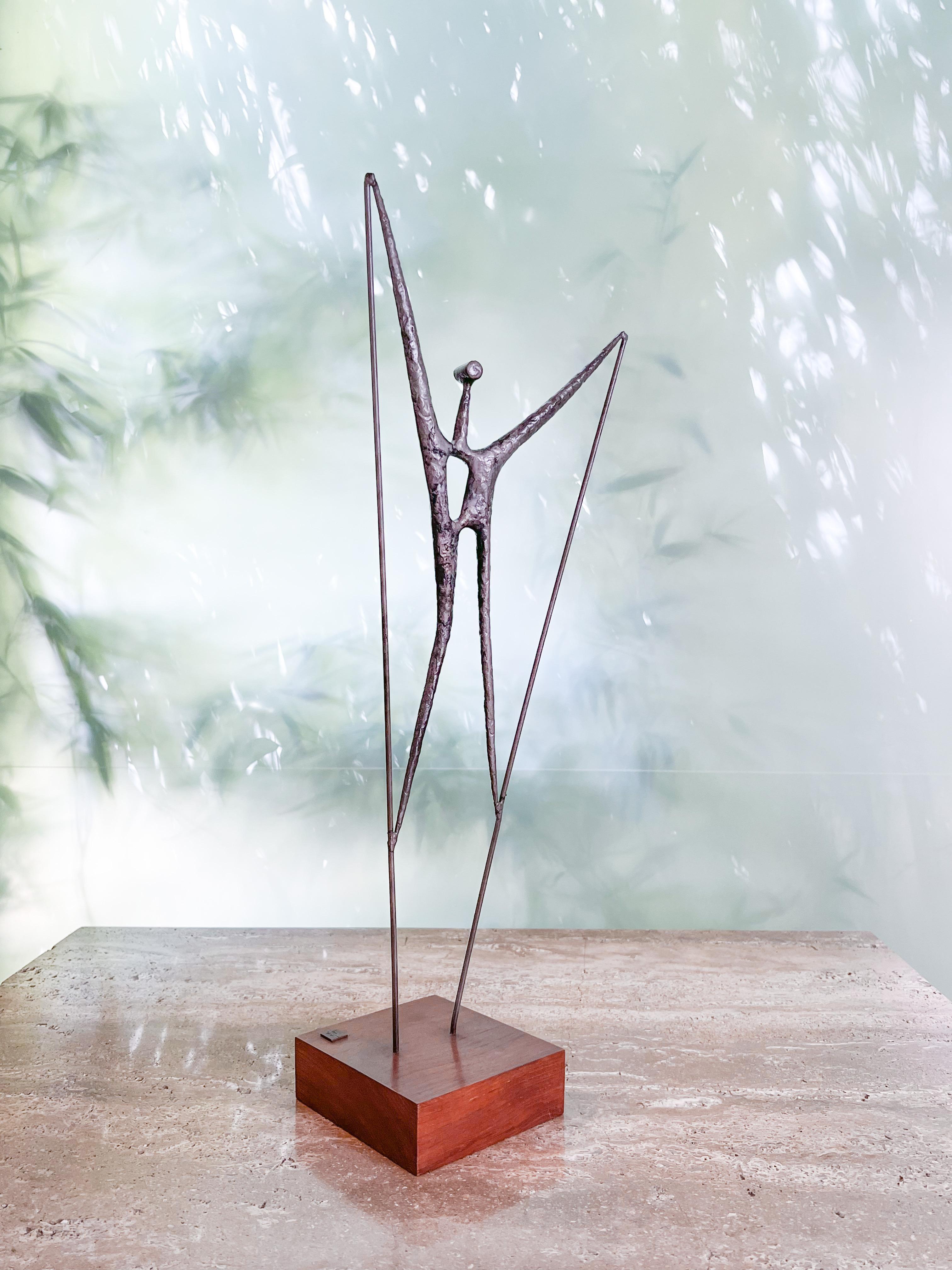A large bronze figurative sculpture by Jack Boyd.