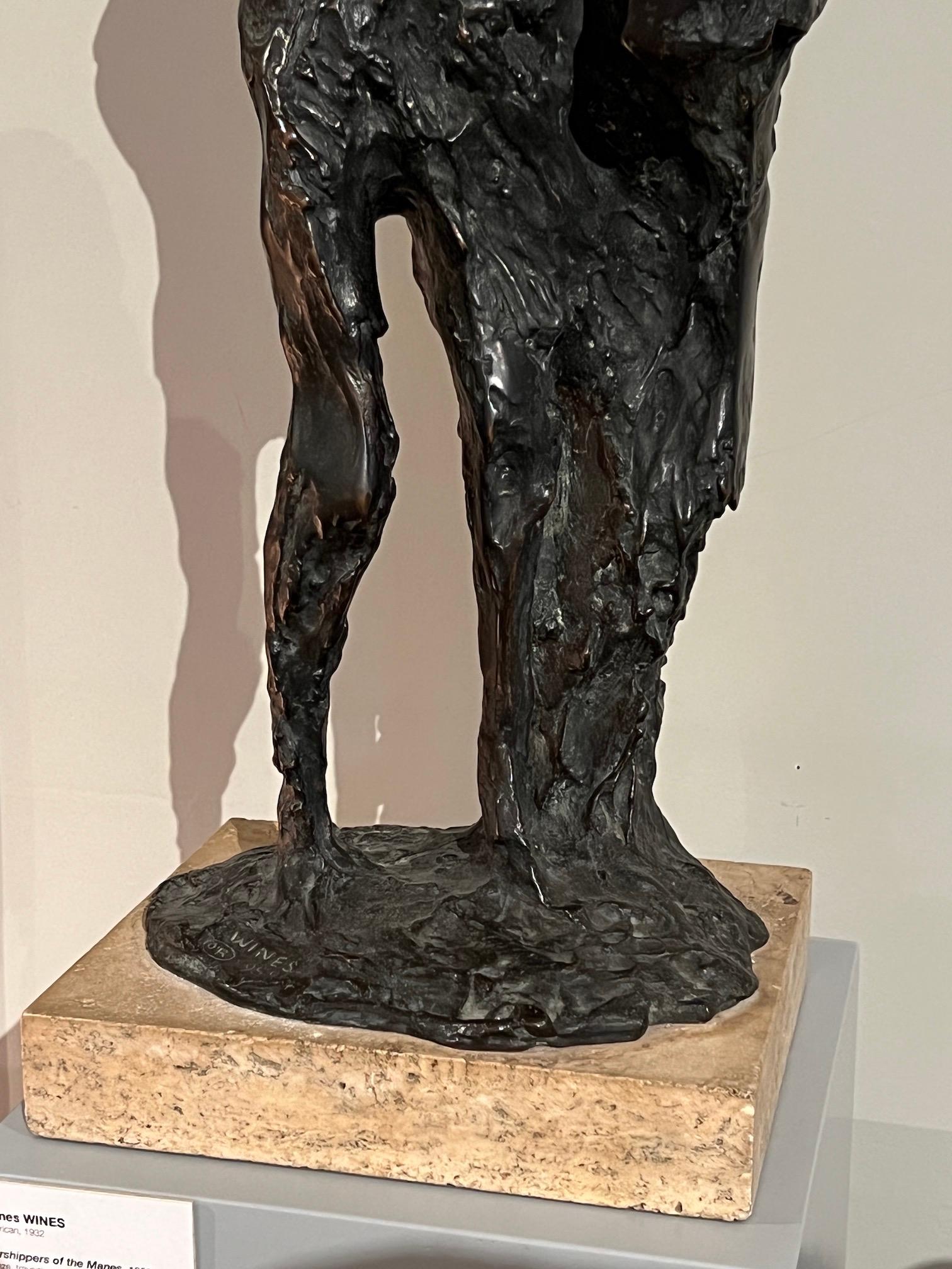 Sculpture en bronze de James Wines, 1959 en vente 1