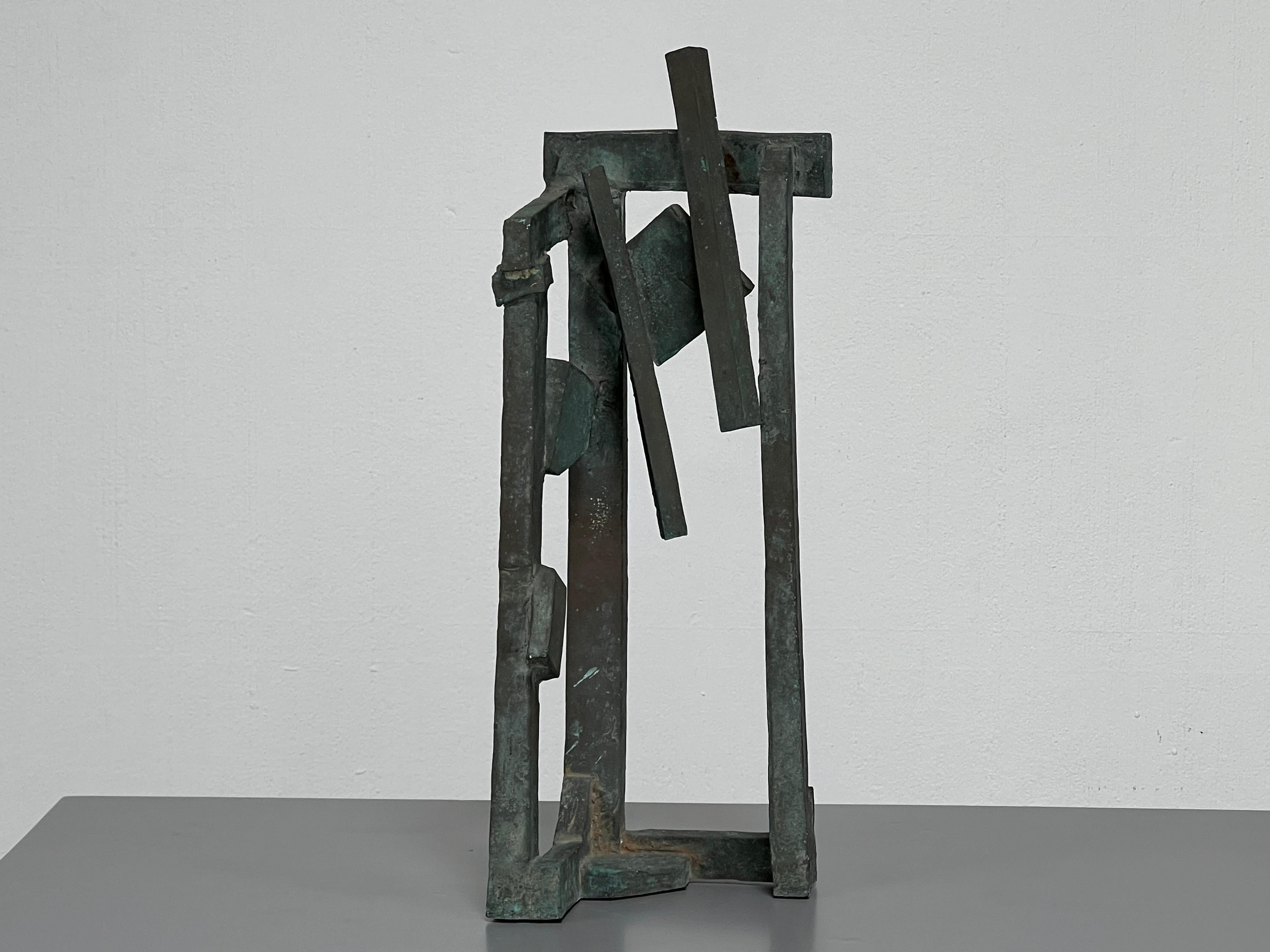 Americano Scultura in bronzo di Joel Perlman in vendita