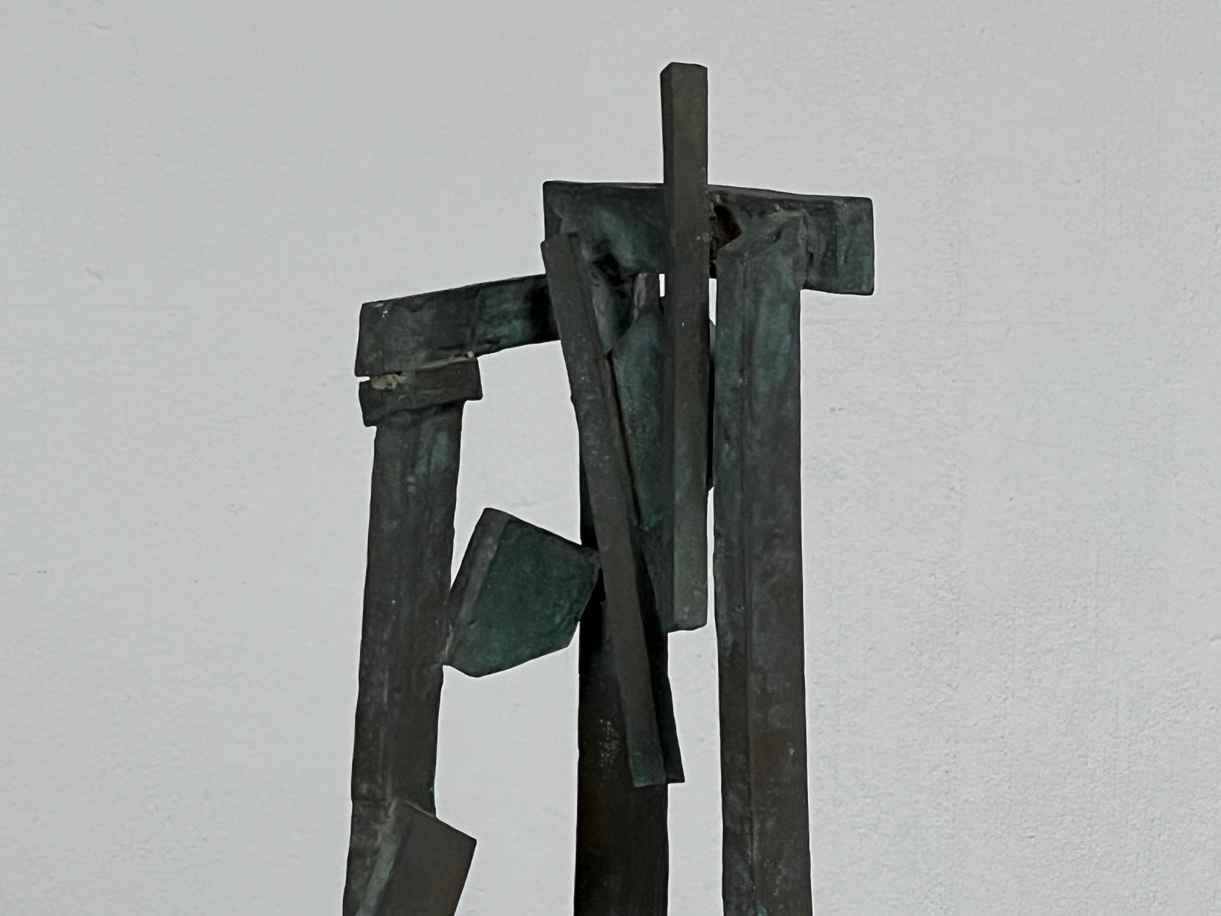 Fine XX secolo Scultura in bronzo di Joel Perlman in vendita