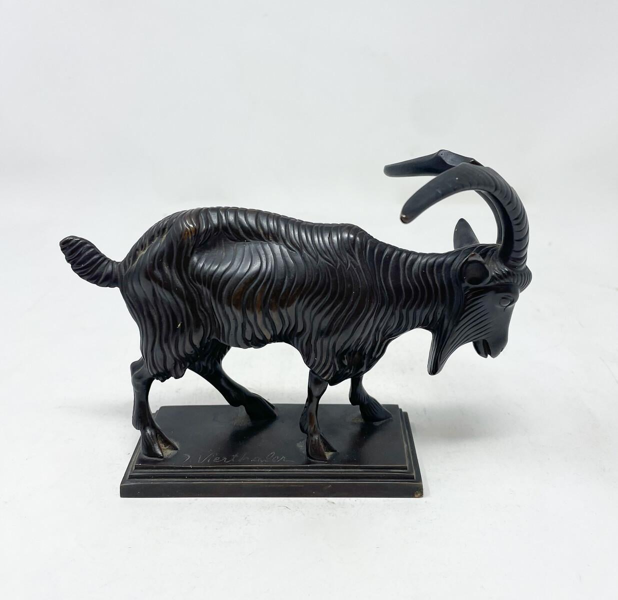 Tedesco Scultura in bronzo di Johan Vierthaler, Germania, 1900 in vendita