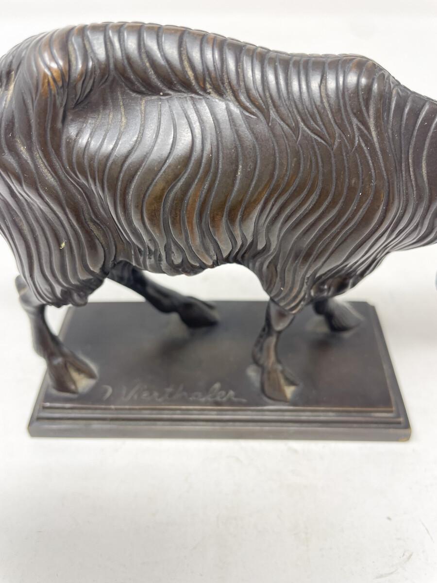 Inizio XX secolo Scultura in bronzo di Johan Vierthaler, Germania, 1900 in vendita