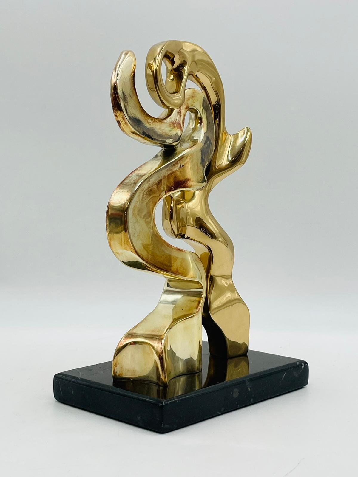 Organique Sculpture en bronze de Kieff Grediaga, #6/9 signée en vente