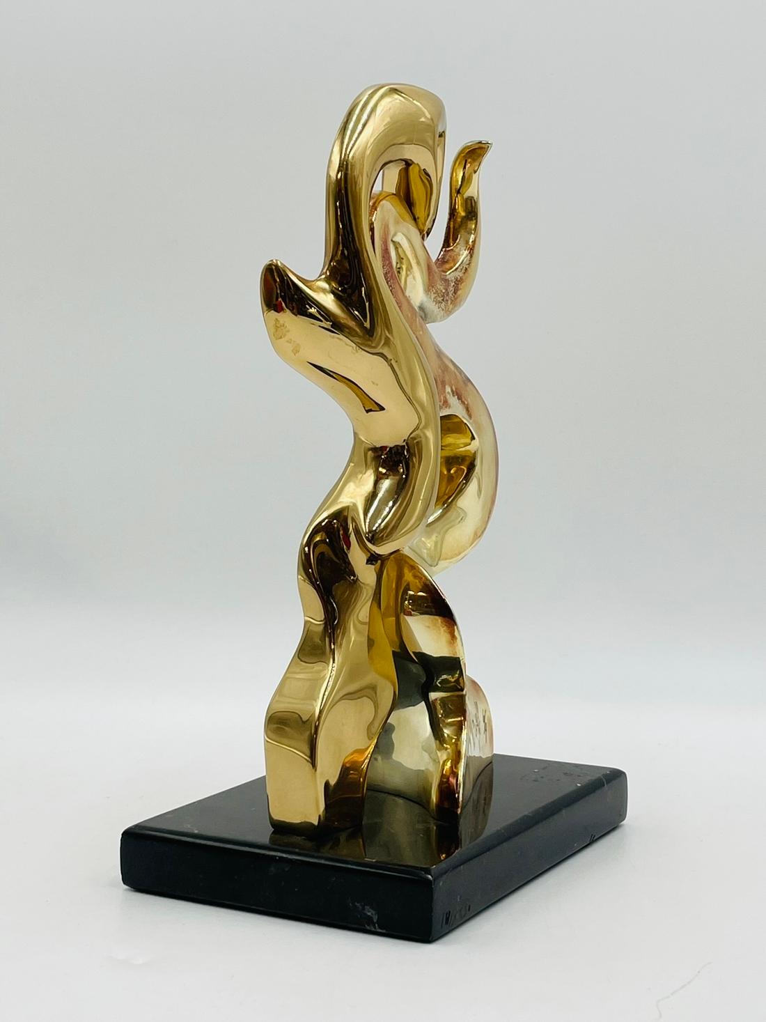 Canadian Bronze Sculpture by Kieff Grediaga, Signed For Sale