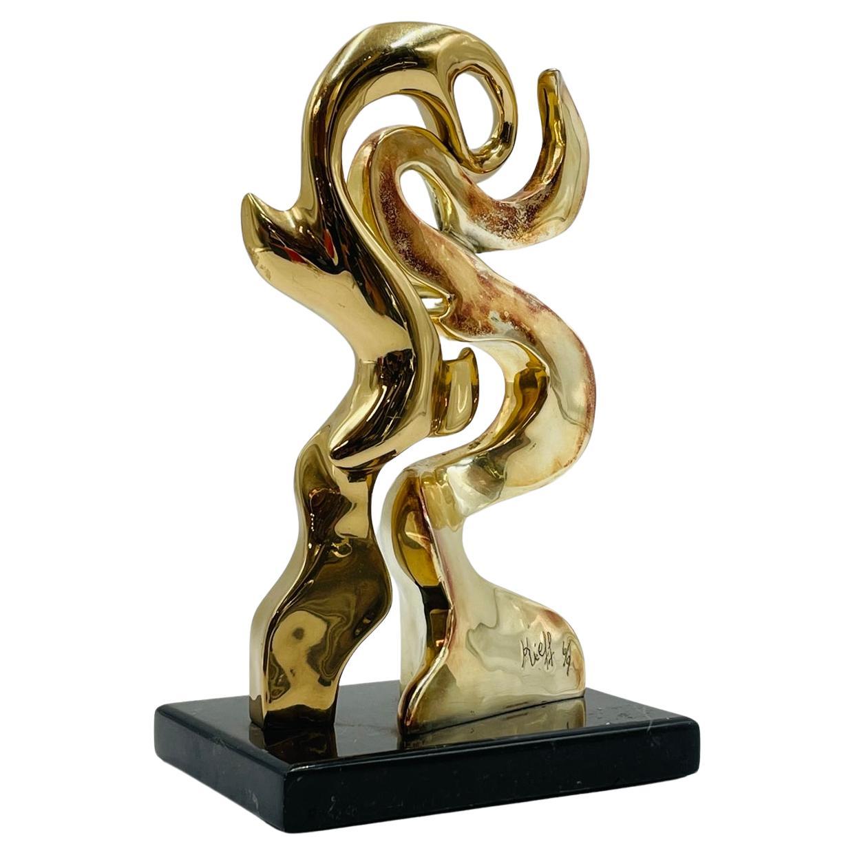 Bronze Sculpture by Kieff Grediaga, Signed For Sale