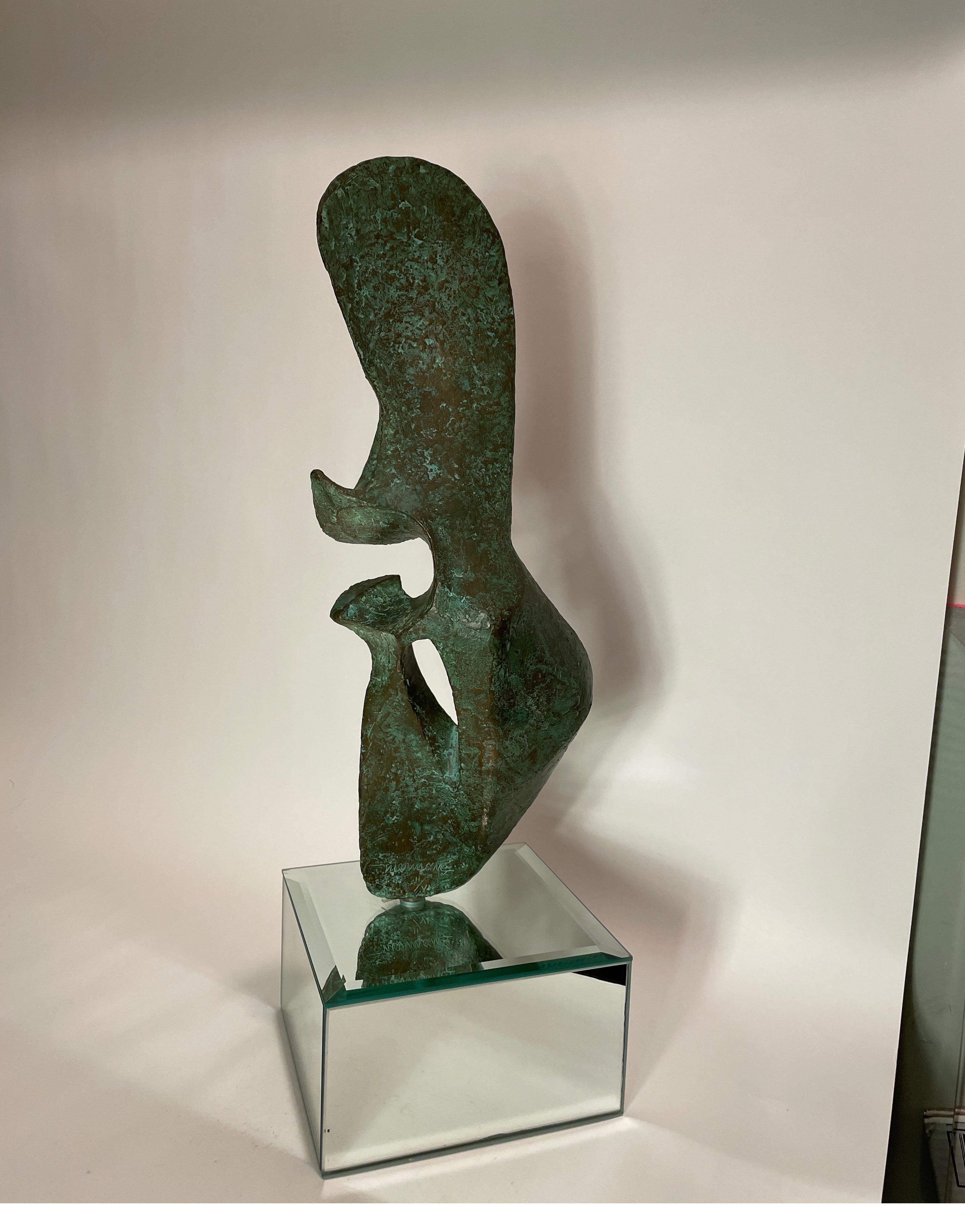 Bronze Sculpture by Leonardo Nierman, Signed and Numbered For Sale 1
